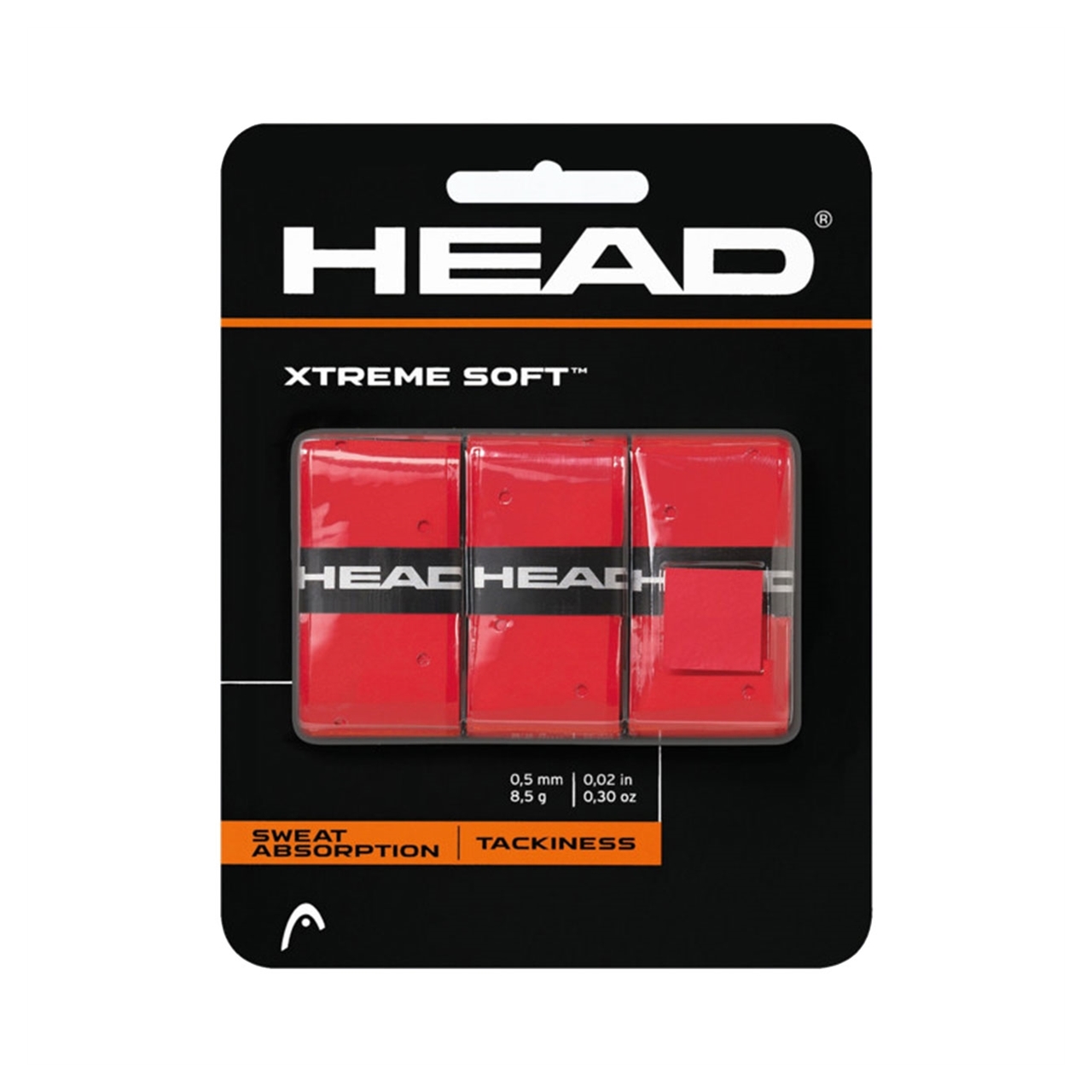 Head Xtreme Soft Pro Overgrip Red – Rot (Overgrip)