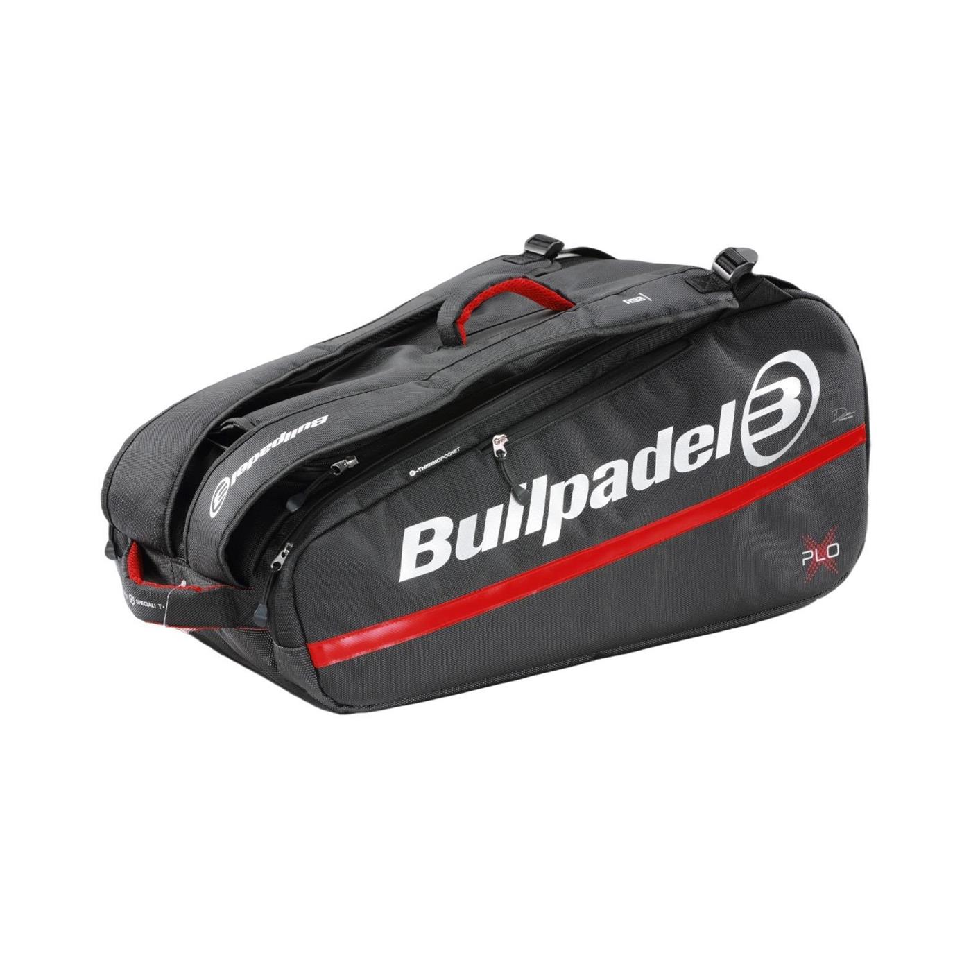 Bullpadel XPLO Bag Black – Schwarz (Schlägertasche)