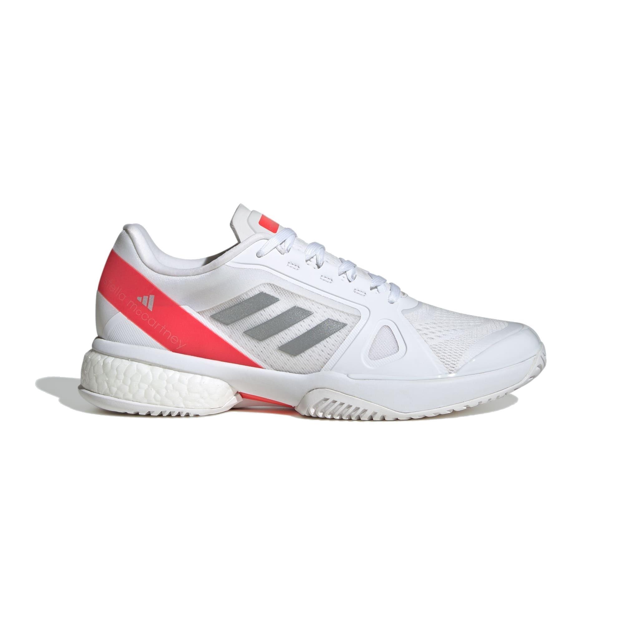 Adidas By Stella McCartney Court Women White/Red, 40 2/3