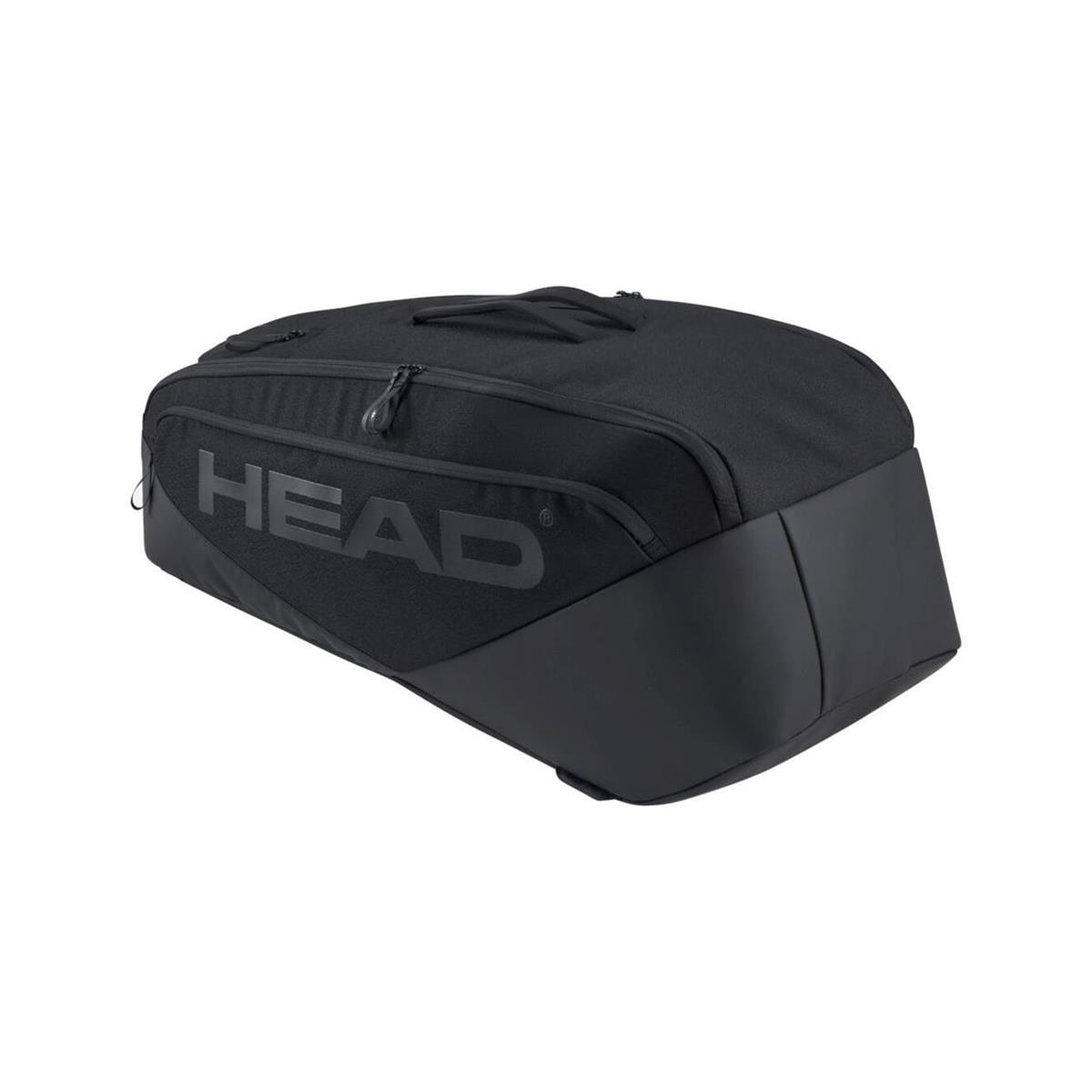 Head Pro X Racket Bag L – Schwarz (Schlägertasche)