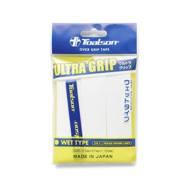 Toalson Ultra Grip 3-pack White – Weiß (Overgrip)