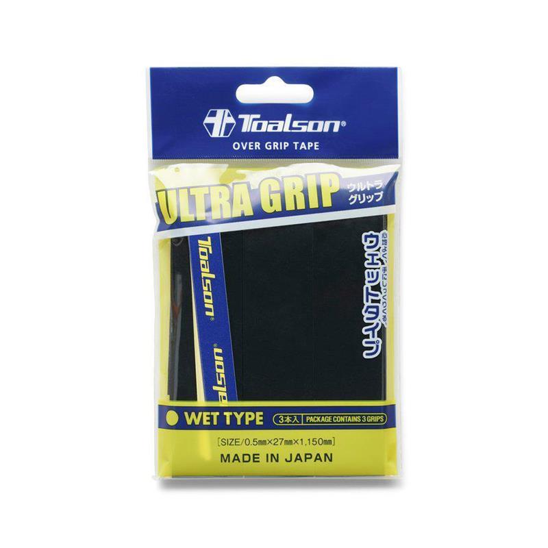 Toalson Ultra Grip 3-pack Black – Schwarz