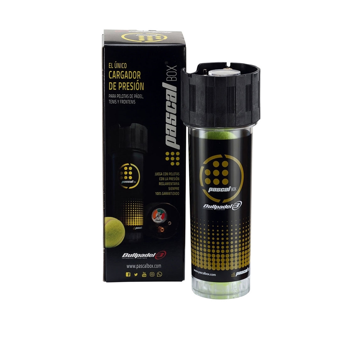 Bullpadel Pascal Box. Cargador De Presión. - Imagen 5