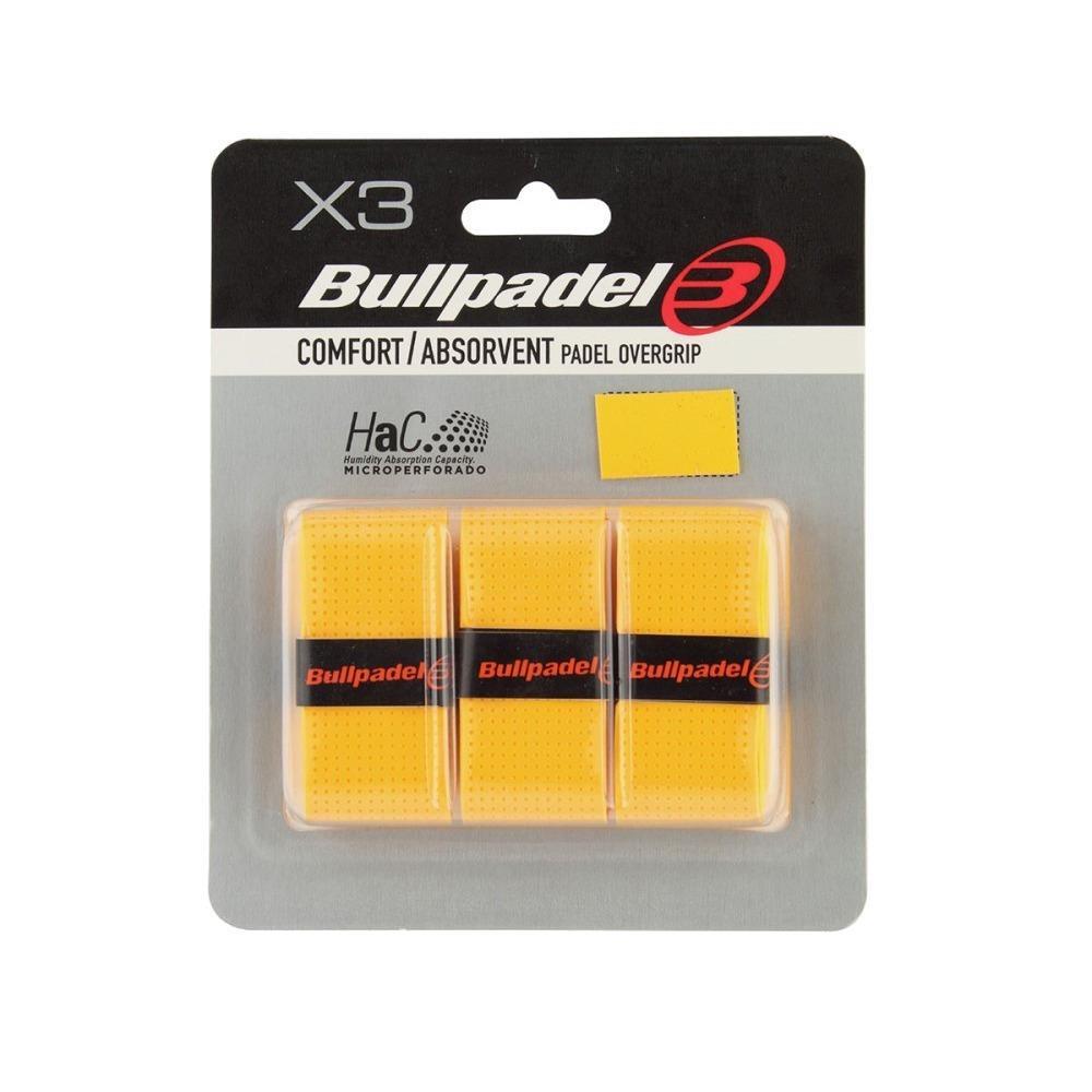 3 Bullpadel Gb-1201 Overgrips Gelb (Overgrip)