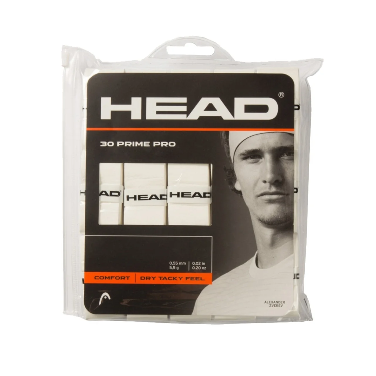 Head Prime Pro 30-pack White