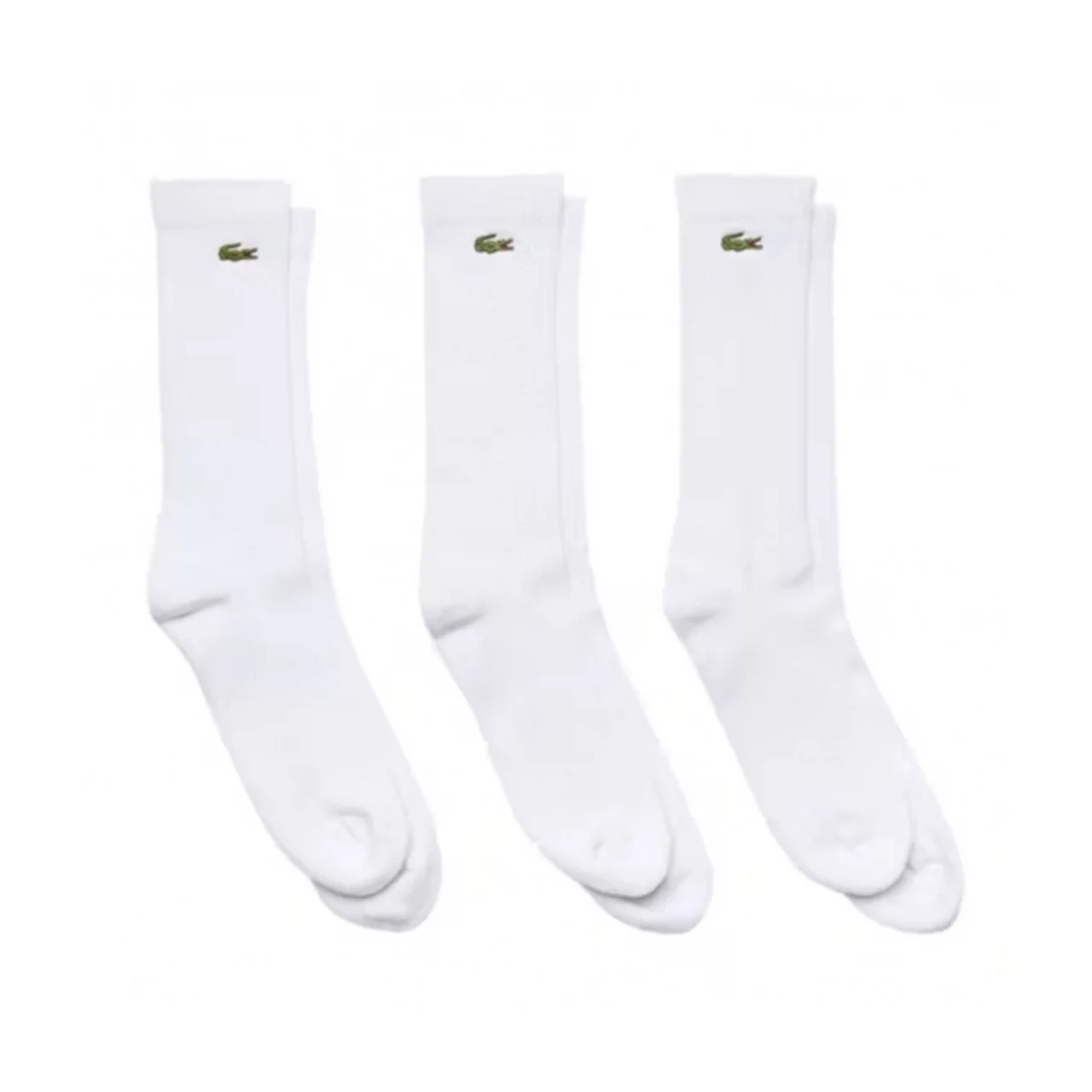 Lacoste 3-pack Sport Socks High-Cut White