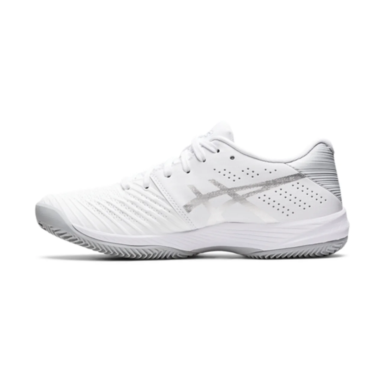 Asics Solution Swift FF Women Clay/Padel White/Silver