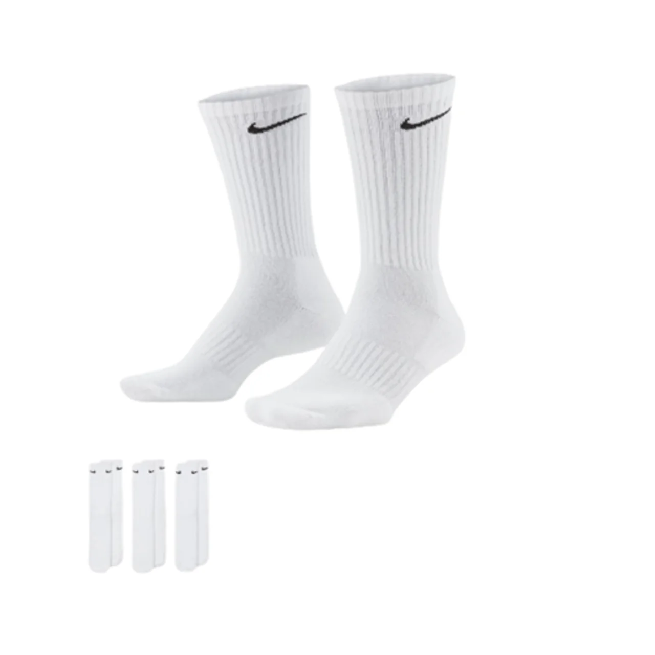 Nike Everyday Cushioned 3-pack White