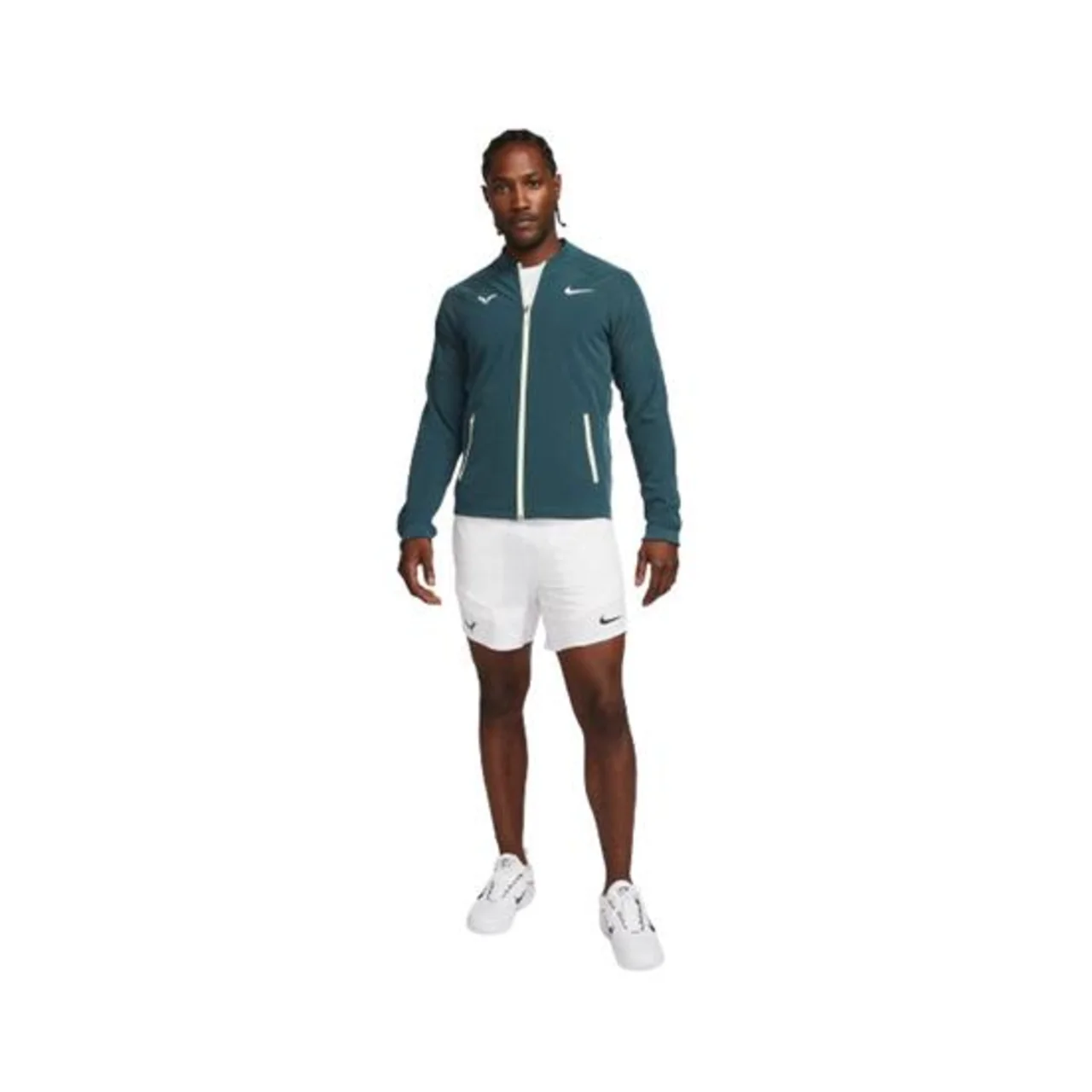 Nike Tennisjacket Dri-Fit Rafa Deep Jungle/Lime Ice/White