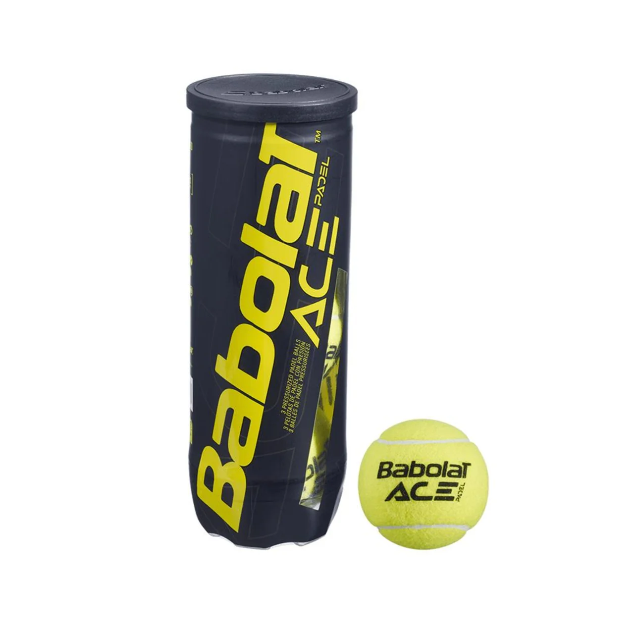 Babolat Padel Ball Ace 3 tubes