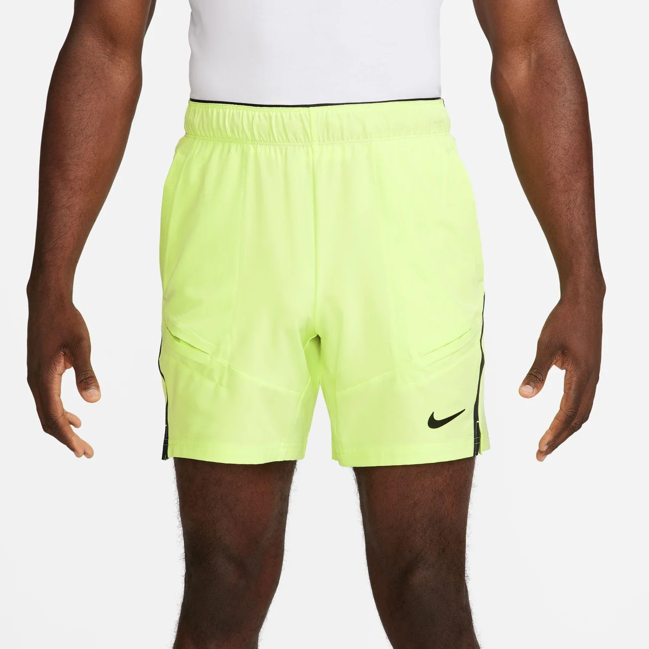 Nike Court Dri-Fit Advantage 7" shorts Lys sitron