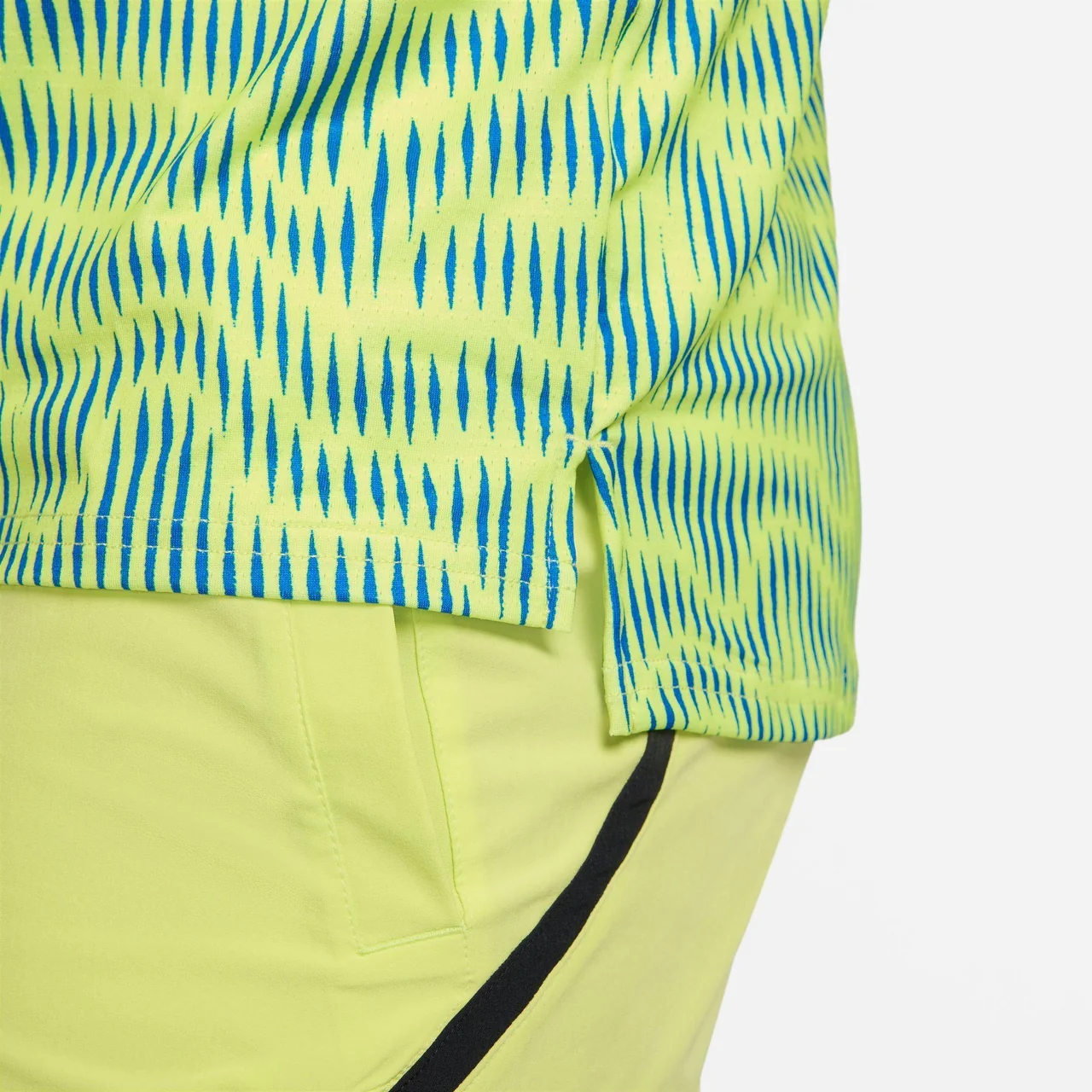 Nike Court Advantage T-skjorte Lys sitron