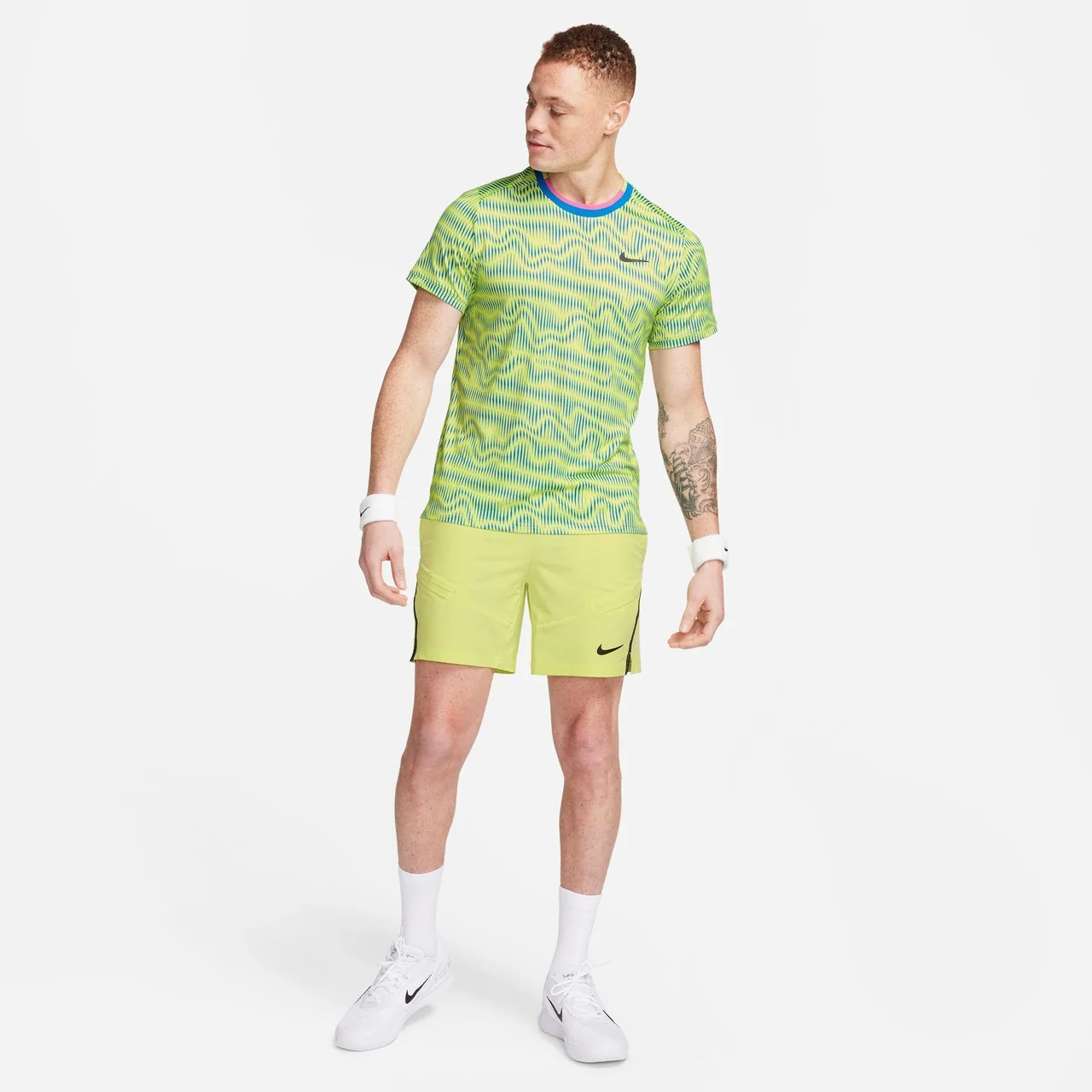 Nike Court Advantage T-shirt Light Lemon
