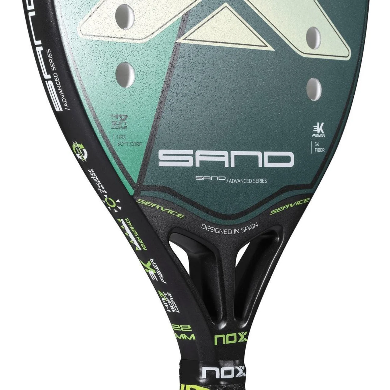 Nox Beach Tennis Racket Sand Green