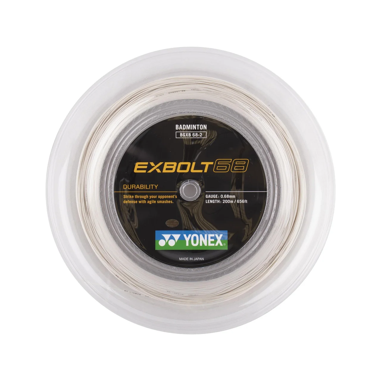 Yonex Exbolt 68 200m White