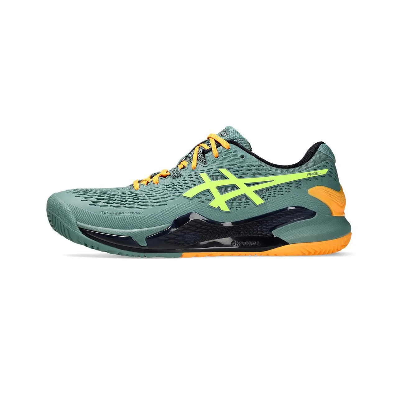 Asics Gel-Resolution 9 Padel Celadon/Safety Yellow