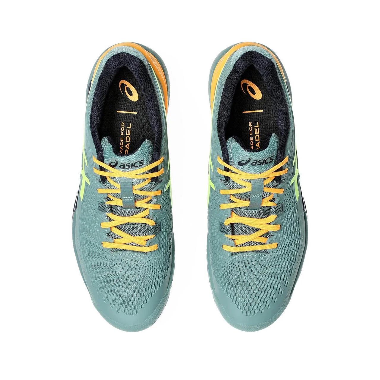 Asics Gel-Resolution 9 Padel Celadon/Safety Yellow