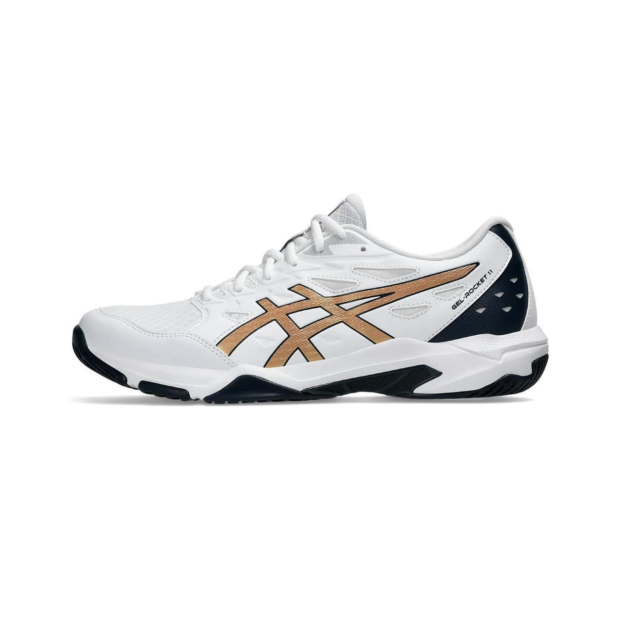 Asics Gel-Rocket 11 White/Pure Gold