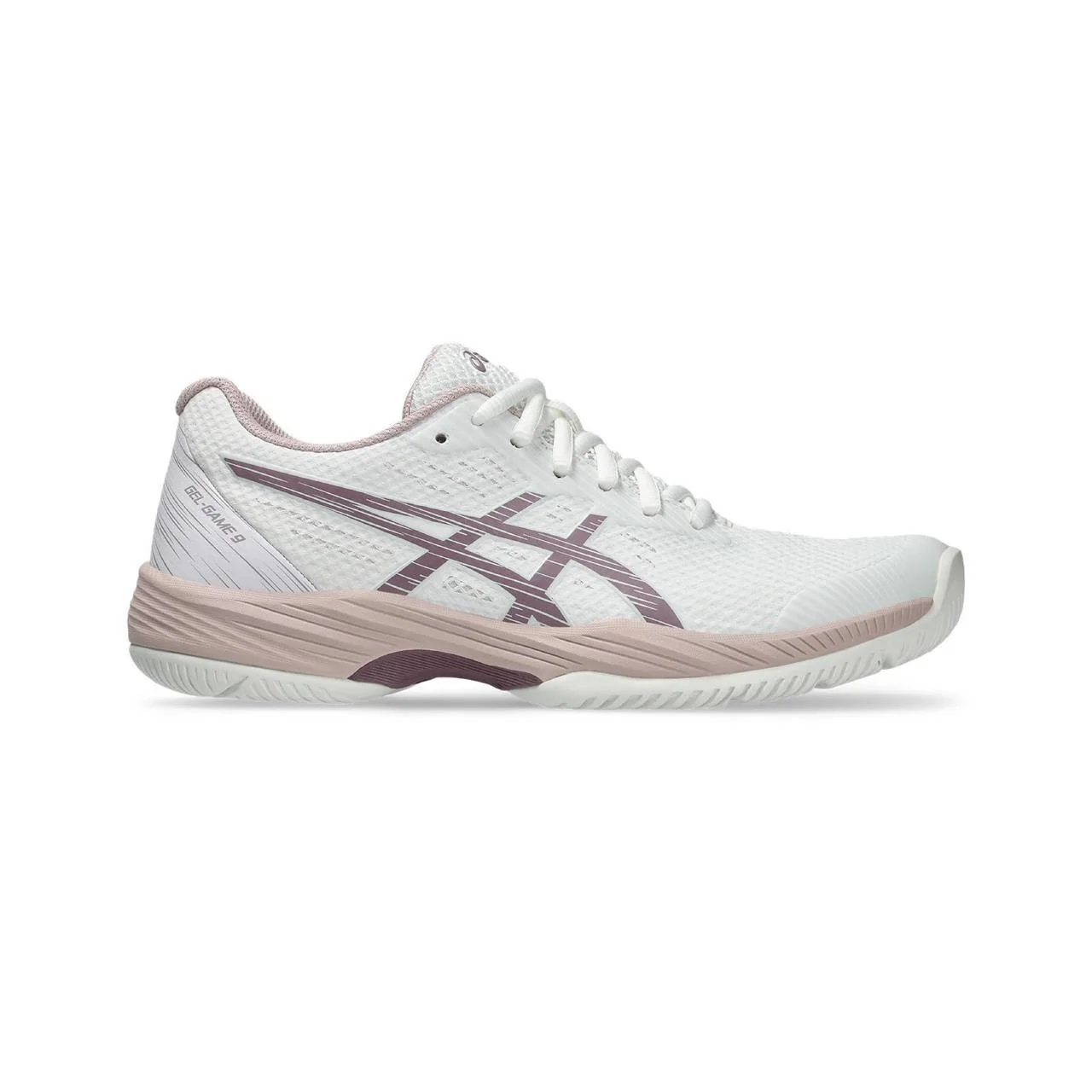 Asics Gel Game 9 Women White/Dusty Mauve