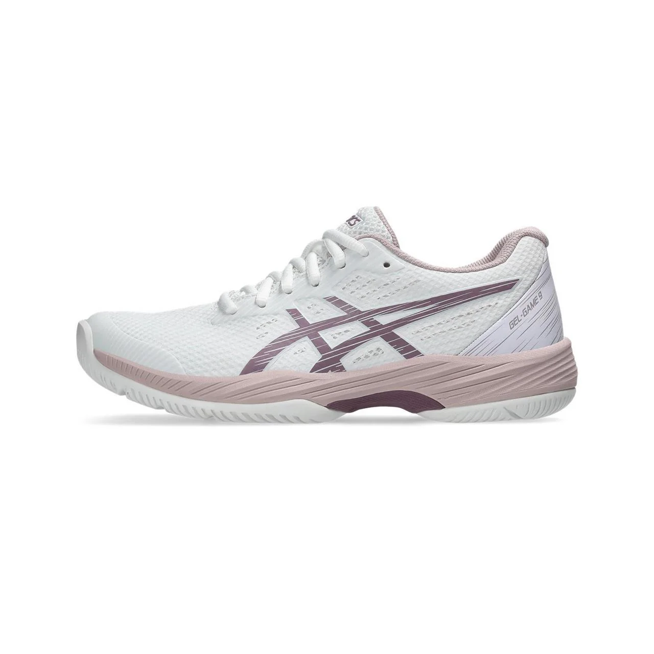 Asics Gel Game 9 Women White/Dusty Mauve