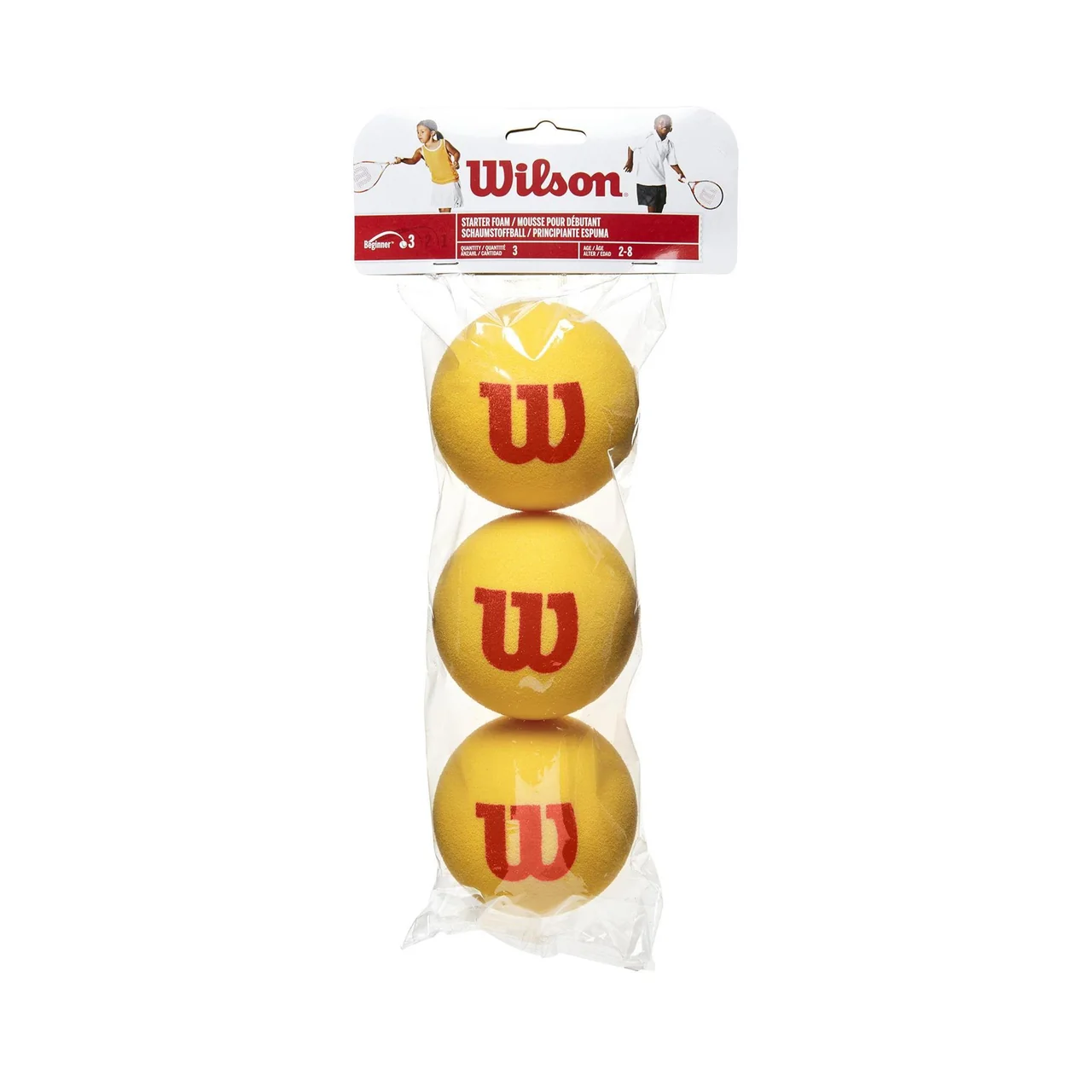 Wilson Starter Tour Foam Ball 3-pack