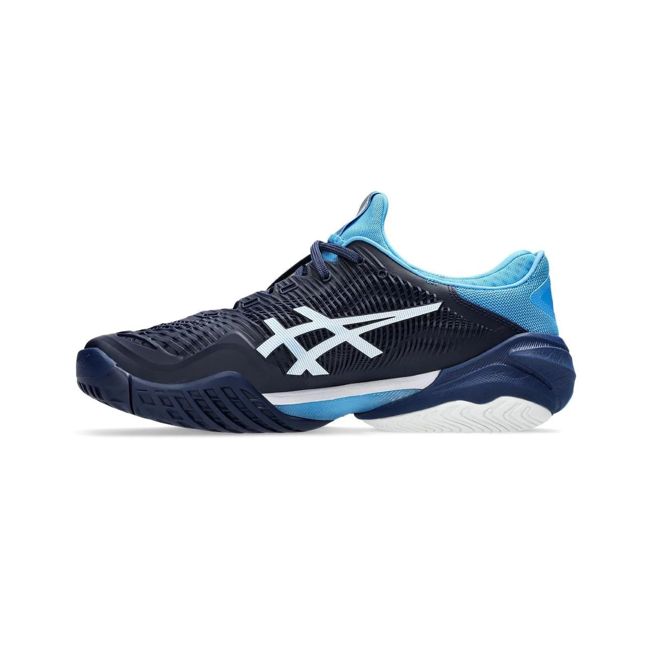 Asics Court FF 3 Blue Expanse/White Novak