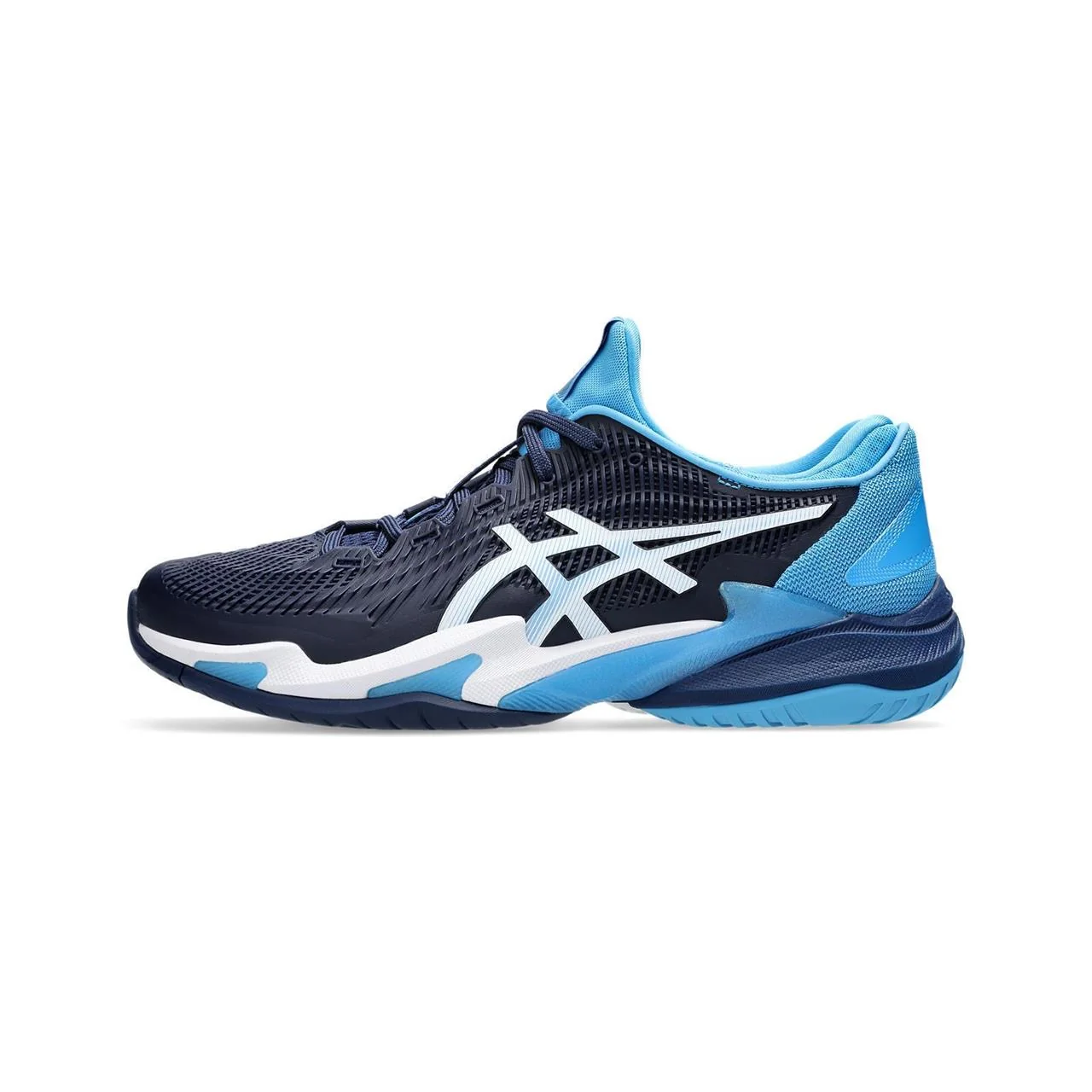 Asics Court FF 3 Blue Expanse/White Novak