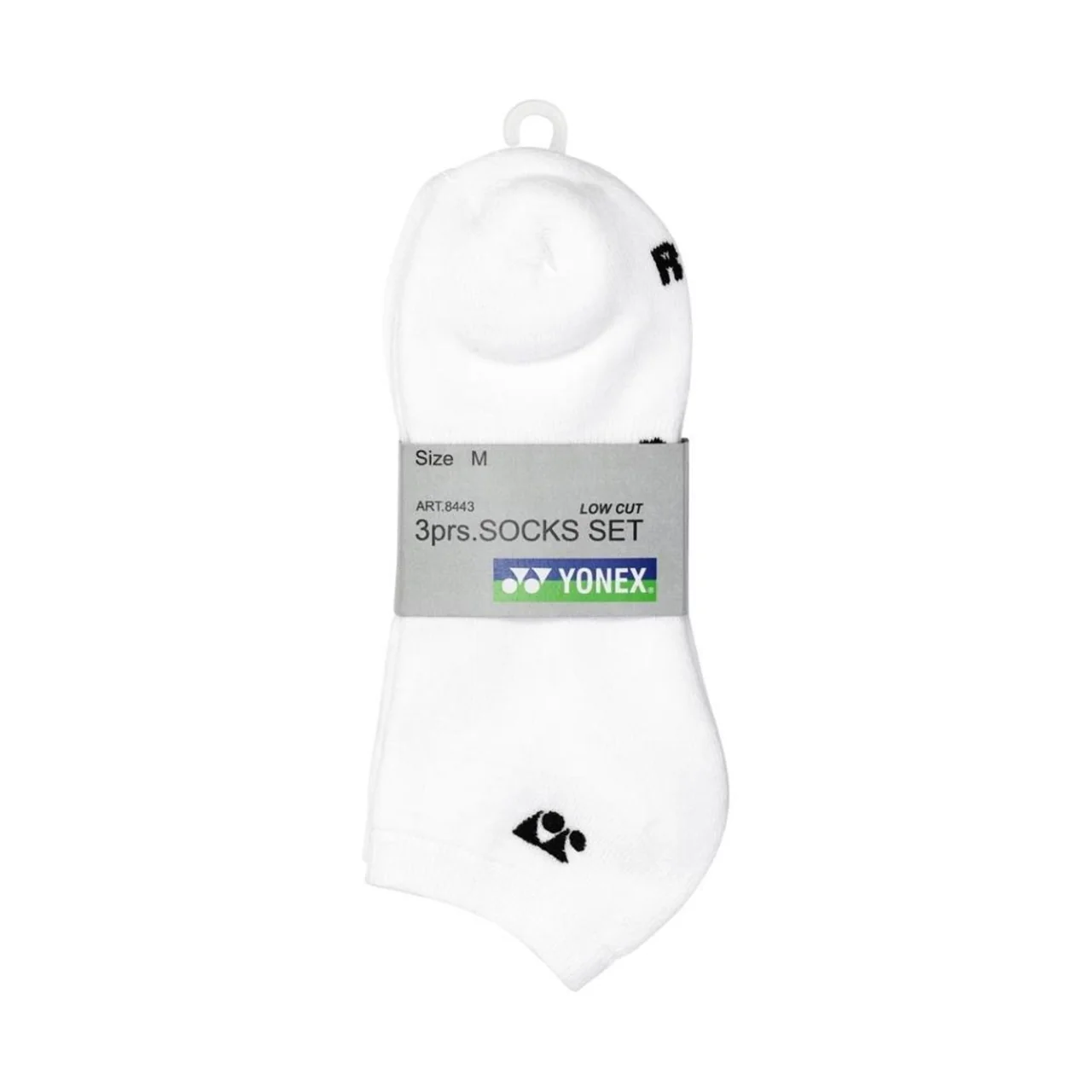 Yonex Performance Sock 3-pack Low Cut White