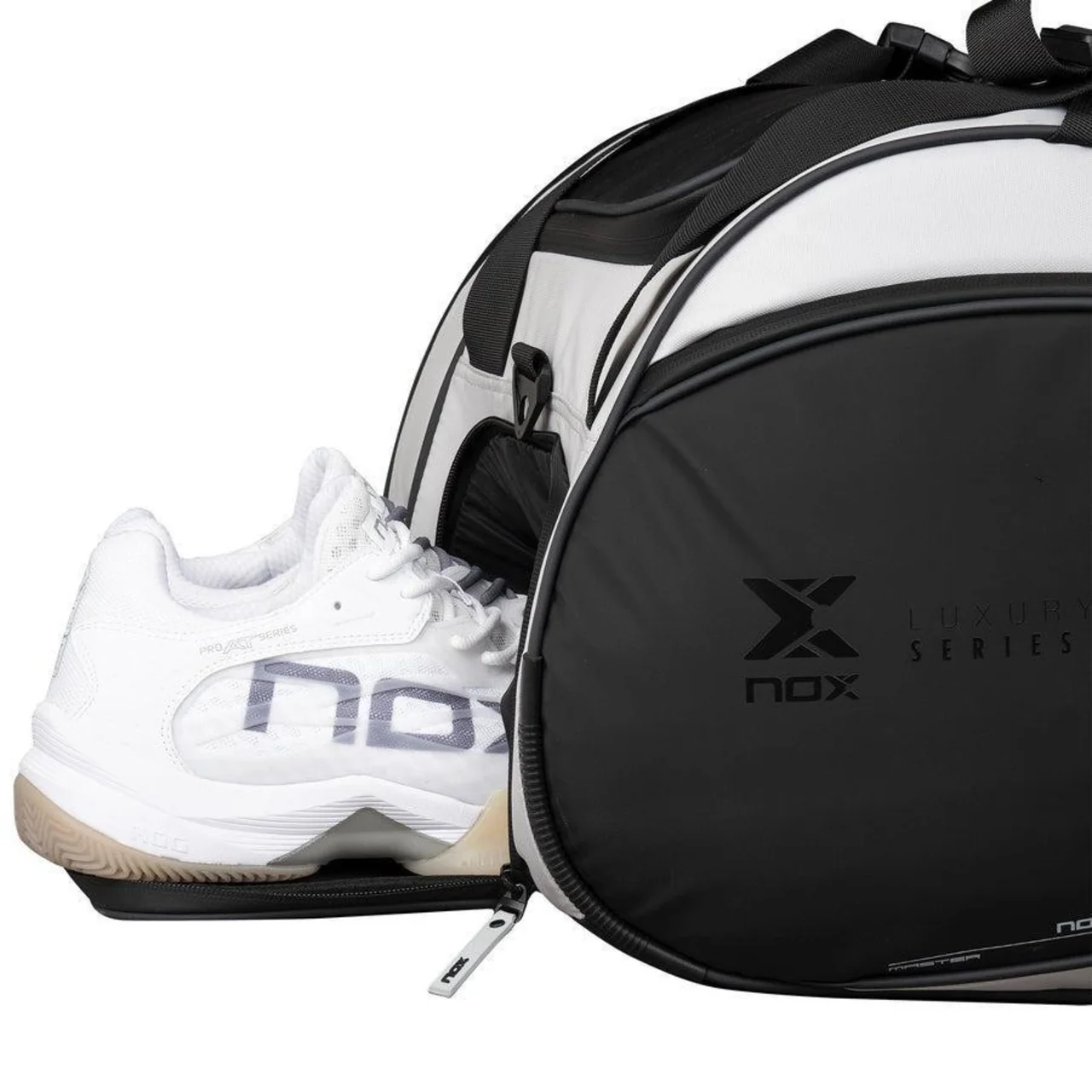 Nox Luxury Master Series Padel Bag Black/White