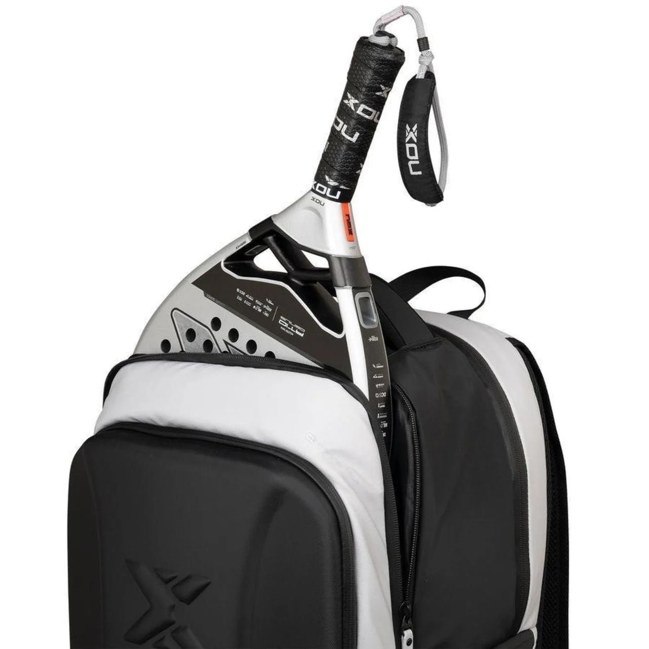 Nox Luxury Master Series Rucksack schwarz/weiß