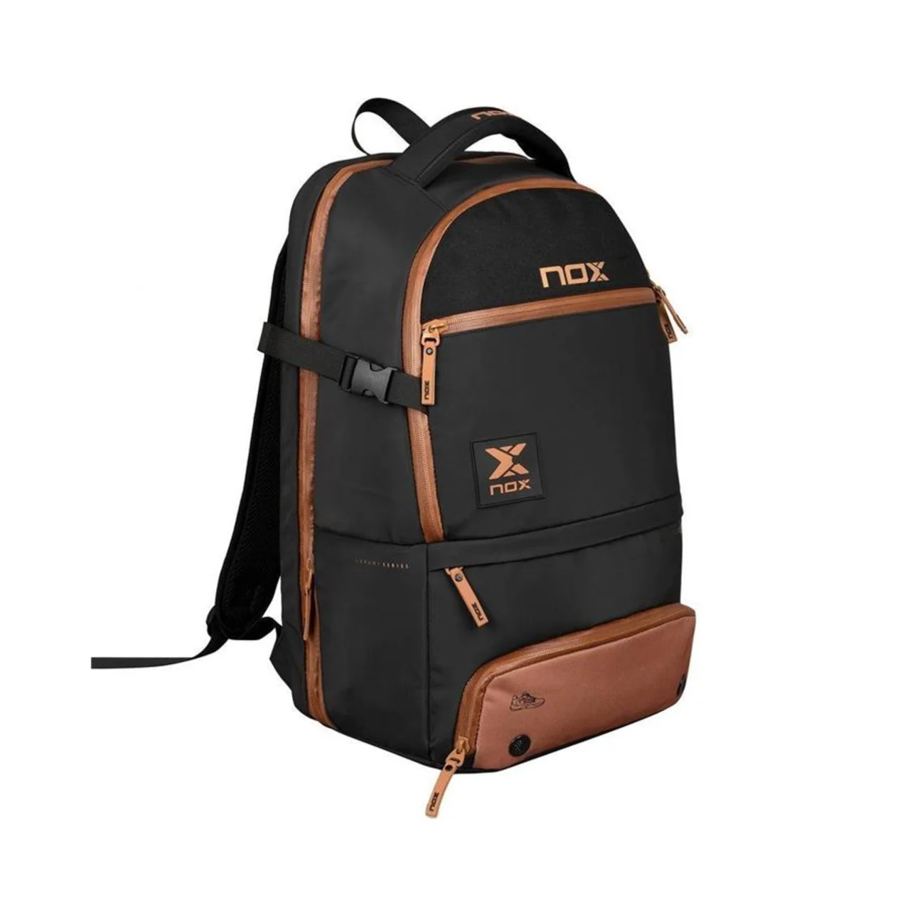 Nox Luxury Open Series Backpack Black/Brown