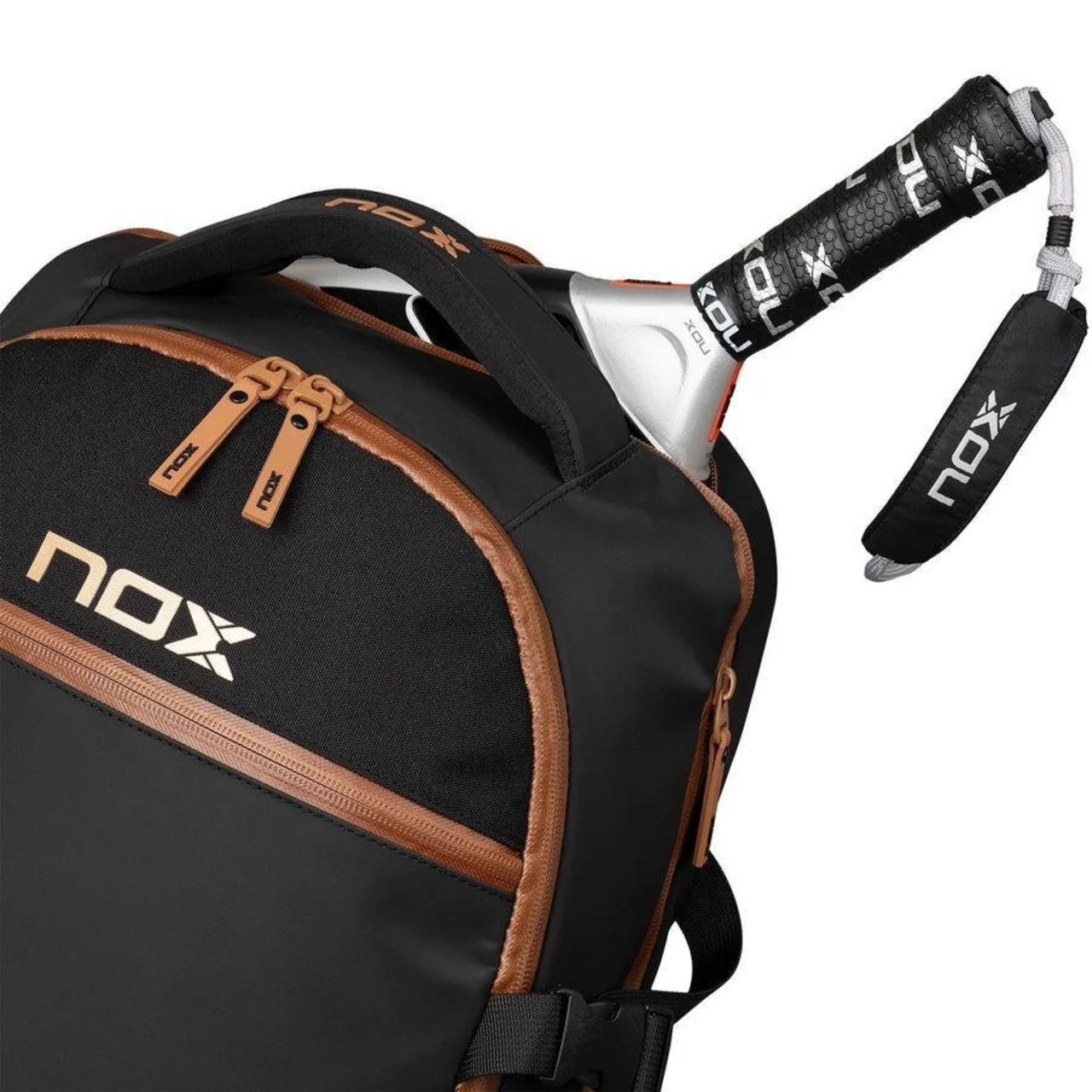 Nox Luxury Open Series Backpack Black/Brown