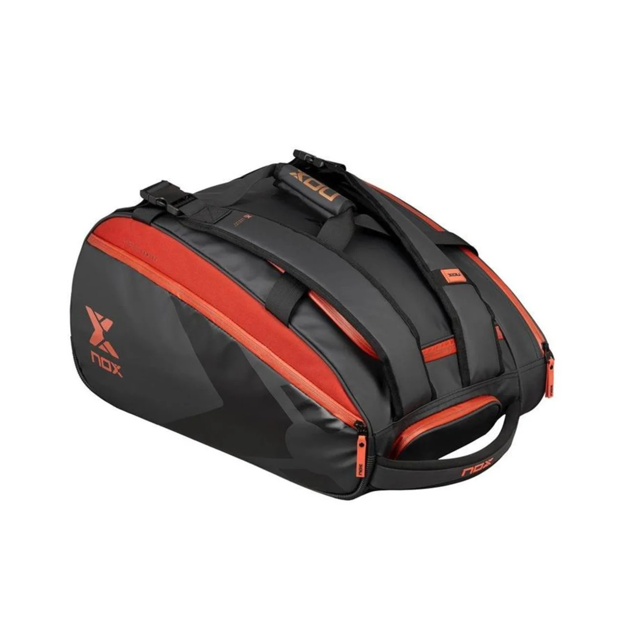 Nox Luxury Open Series Padeltasche schwarz / rot