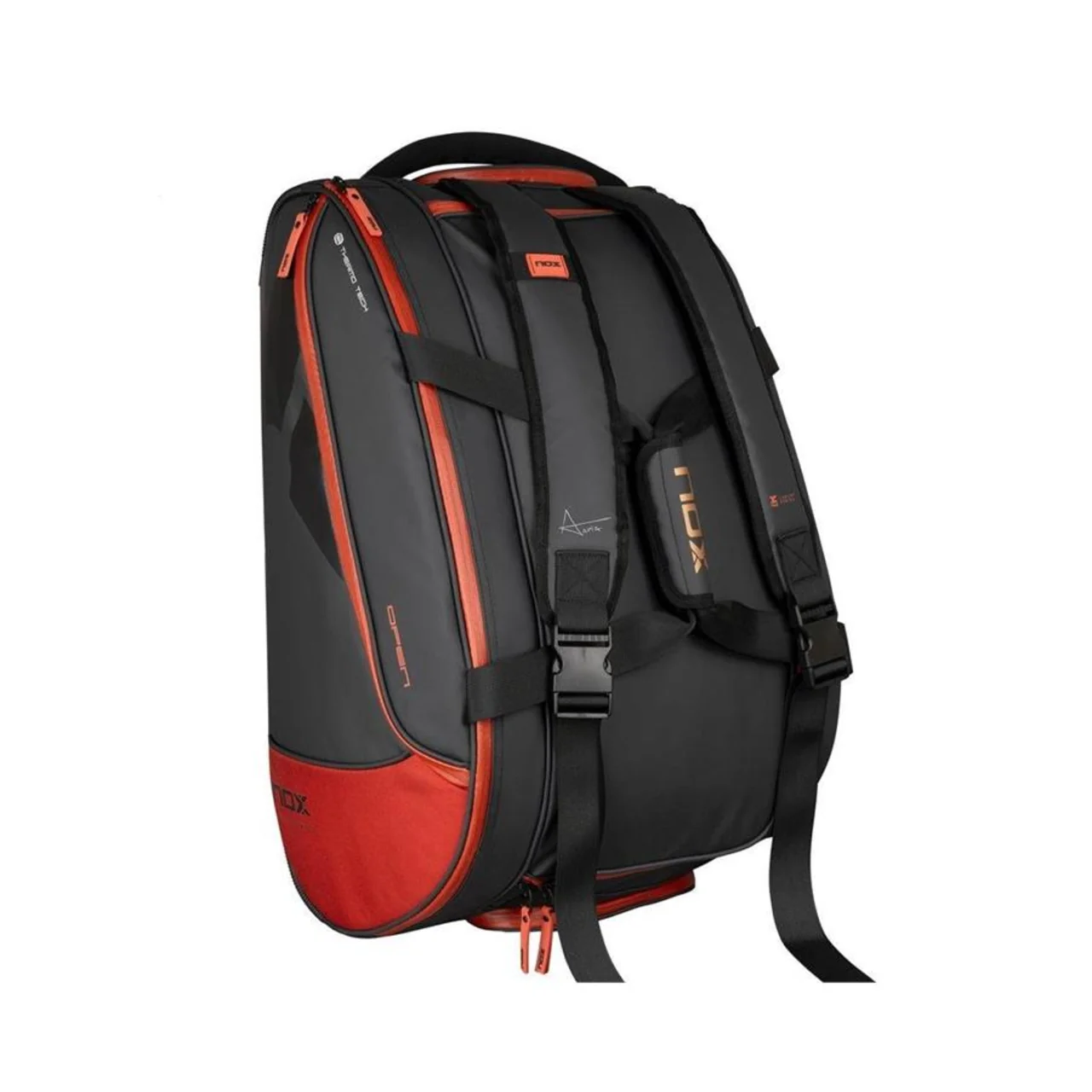 Nox Luxury Open Series Padel Bag Black/Red