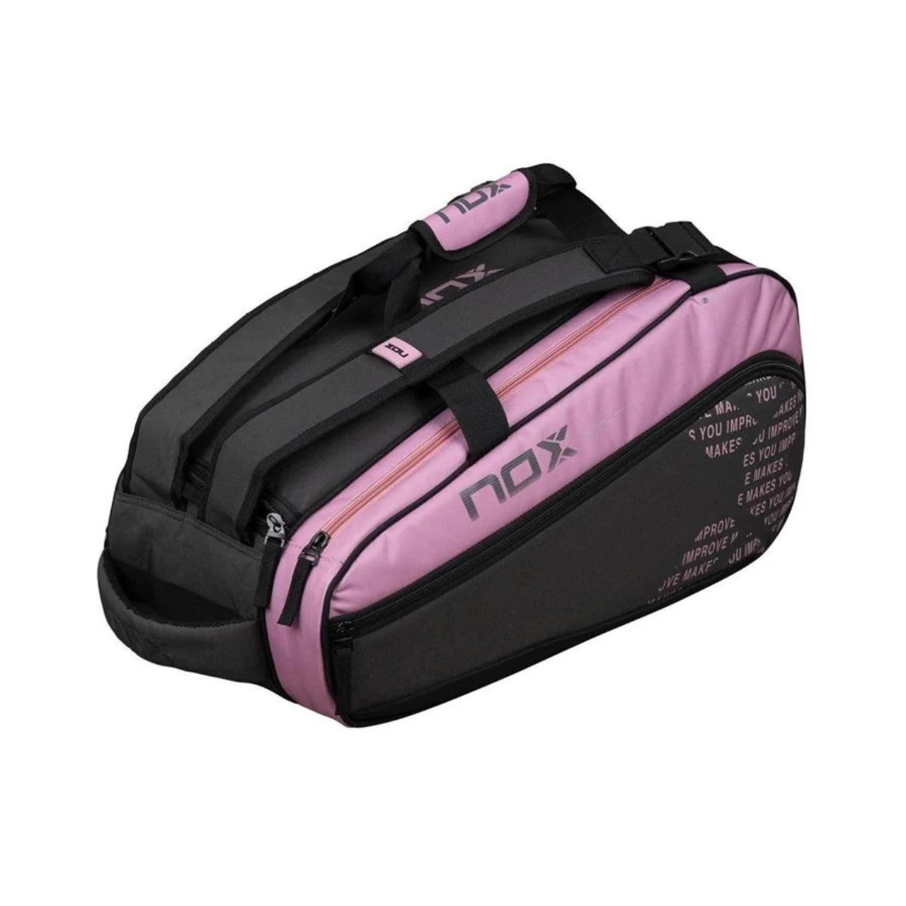 Nox Street Series Padeltasche grau/pink