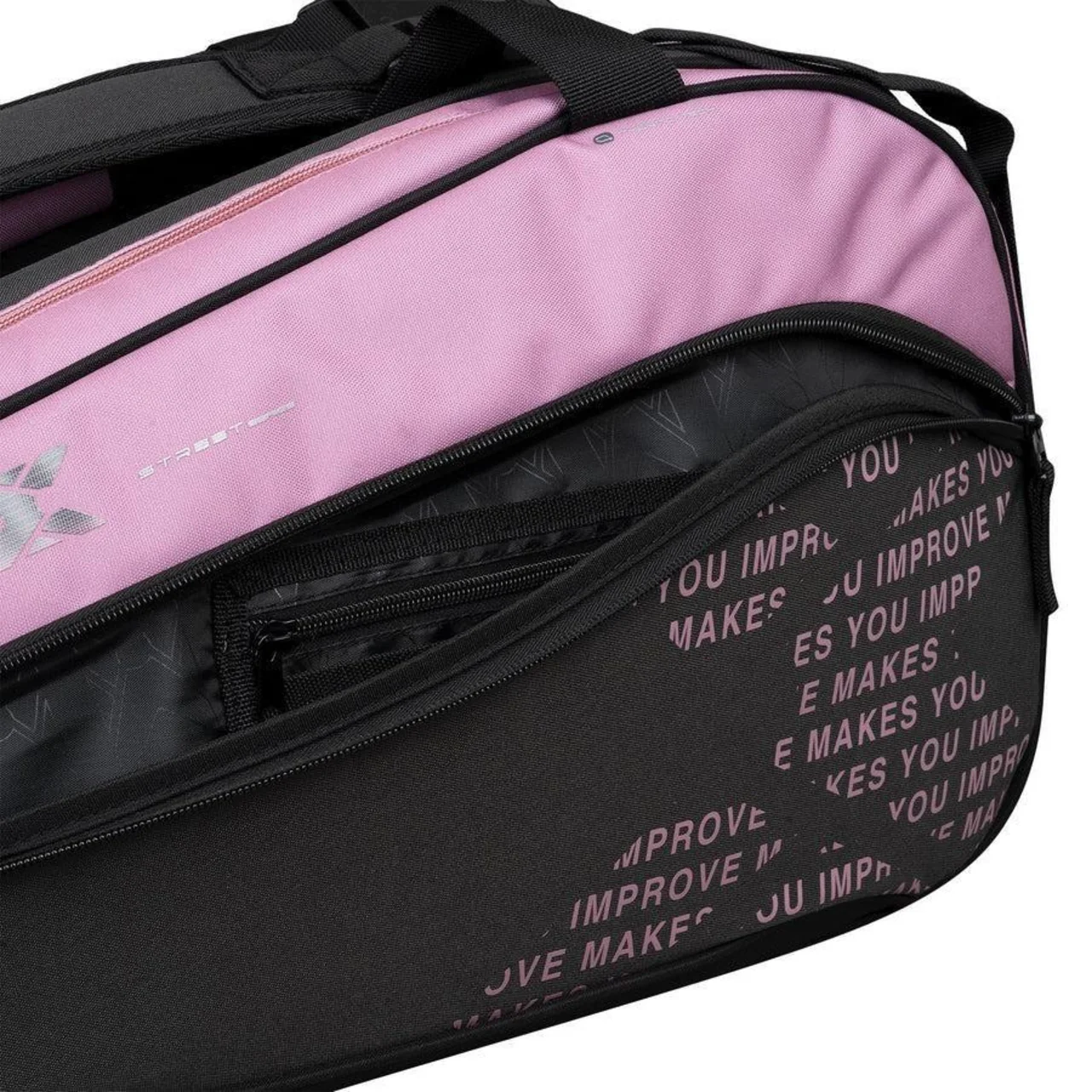 Nox Street Series Padeltasche grau/pink