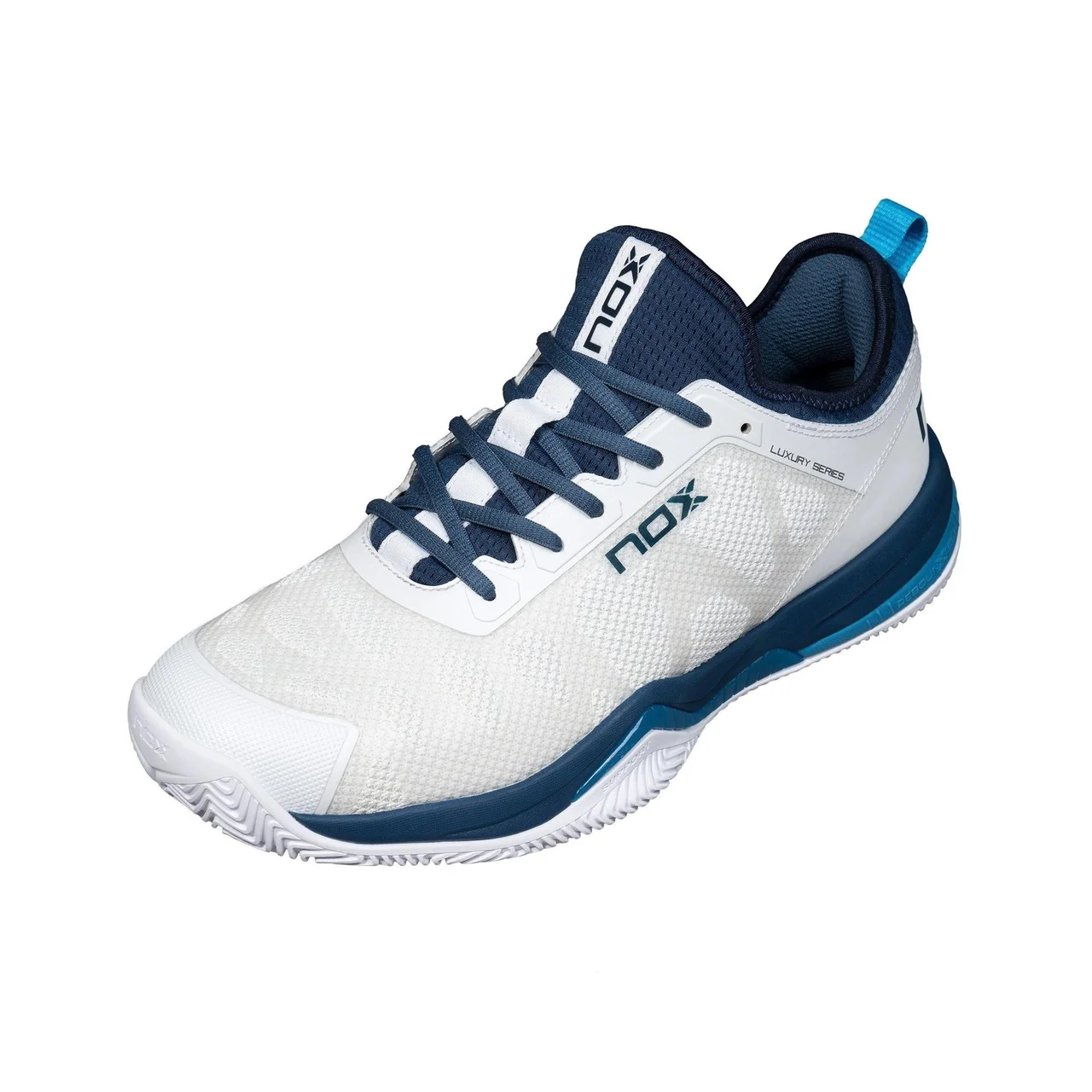 Nox Luxury Padel Nerbo White/Blue Sueco