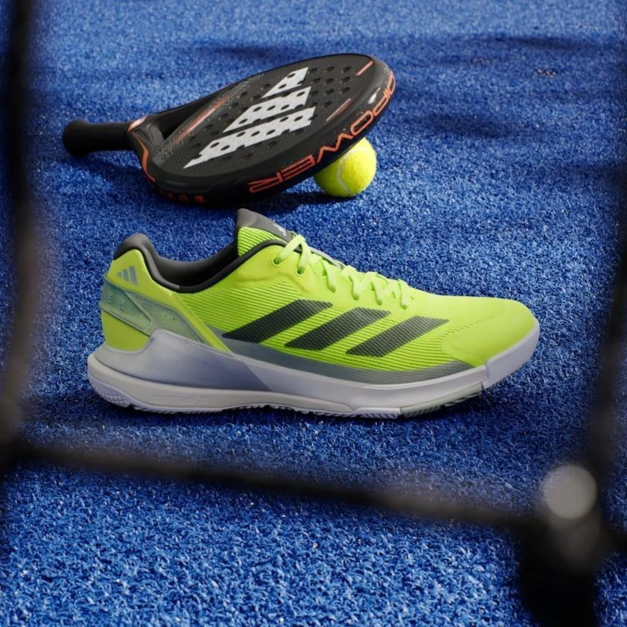 Adidas CrazyQuick LS Padel Unisex Lucid Lemon