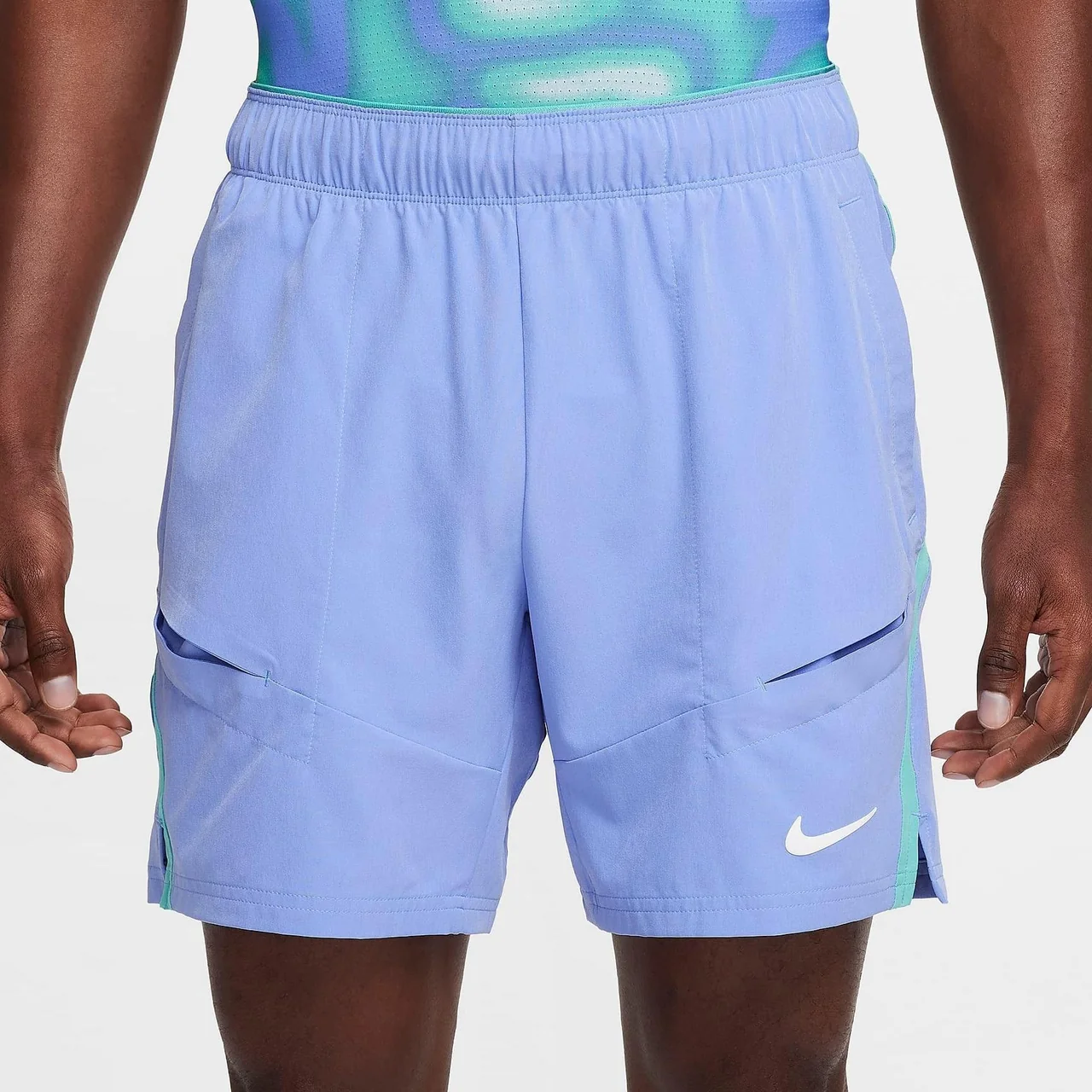 Nike Court Dri-Fit Advantage 7" Shorts Glacier Blue