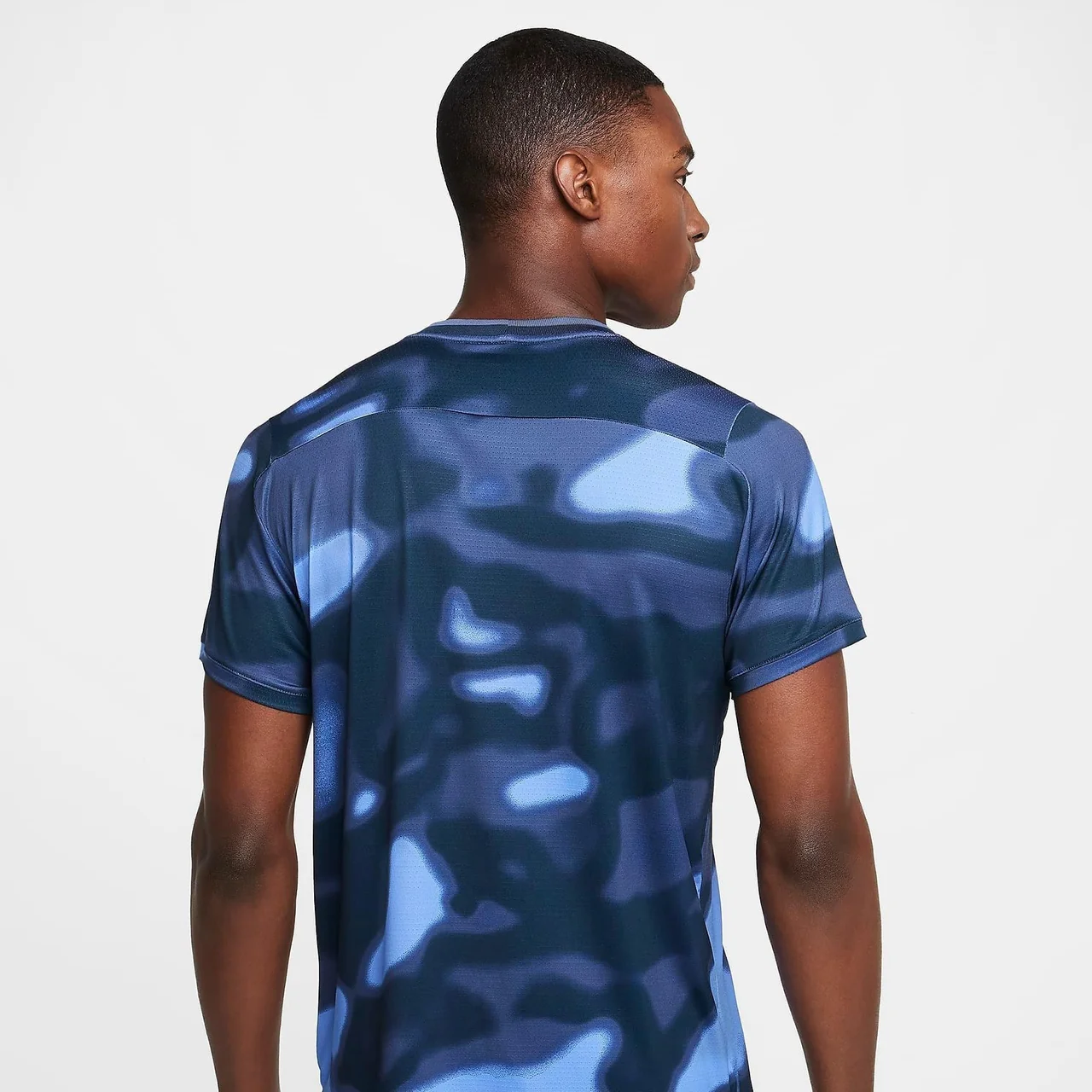 Nike Court Advantage T-shirt Print Armory Navy