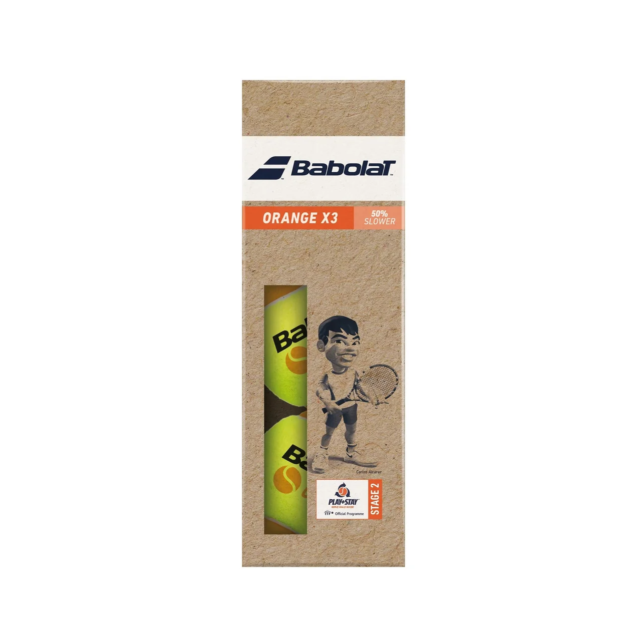 Babolat 3-pack Stage 2, Orange