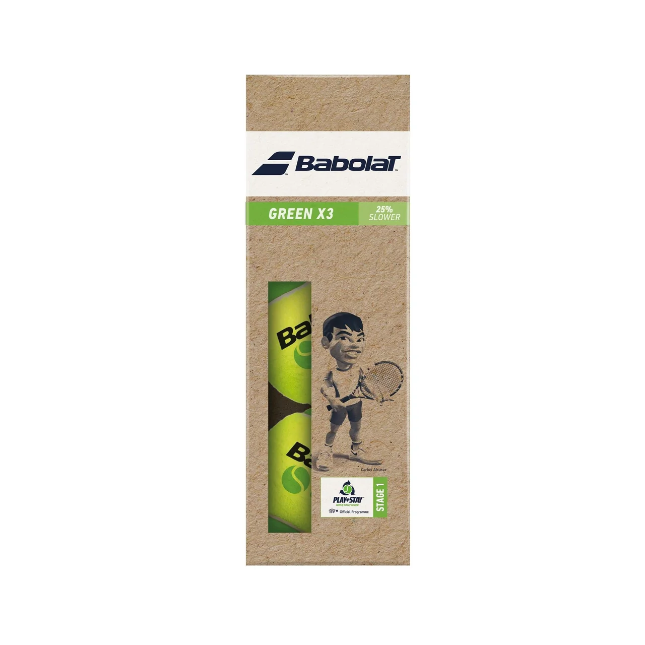 Babolat 3-pack Stage 1, Green