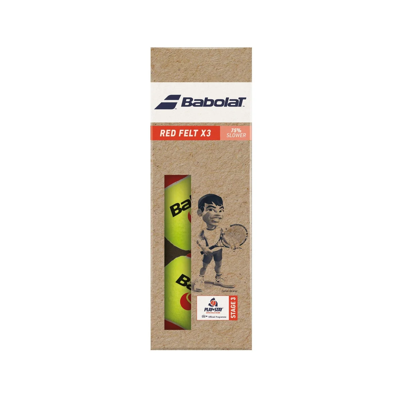 Babolat 3-pack Red Felt