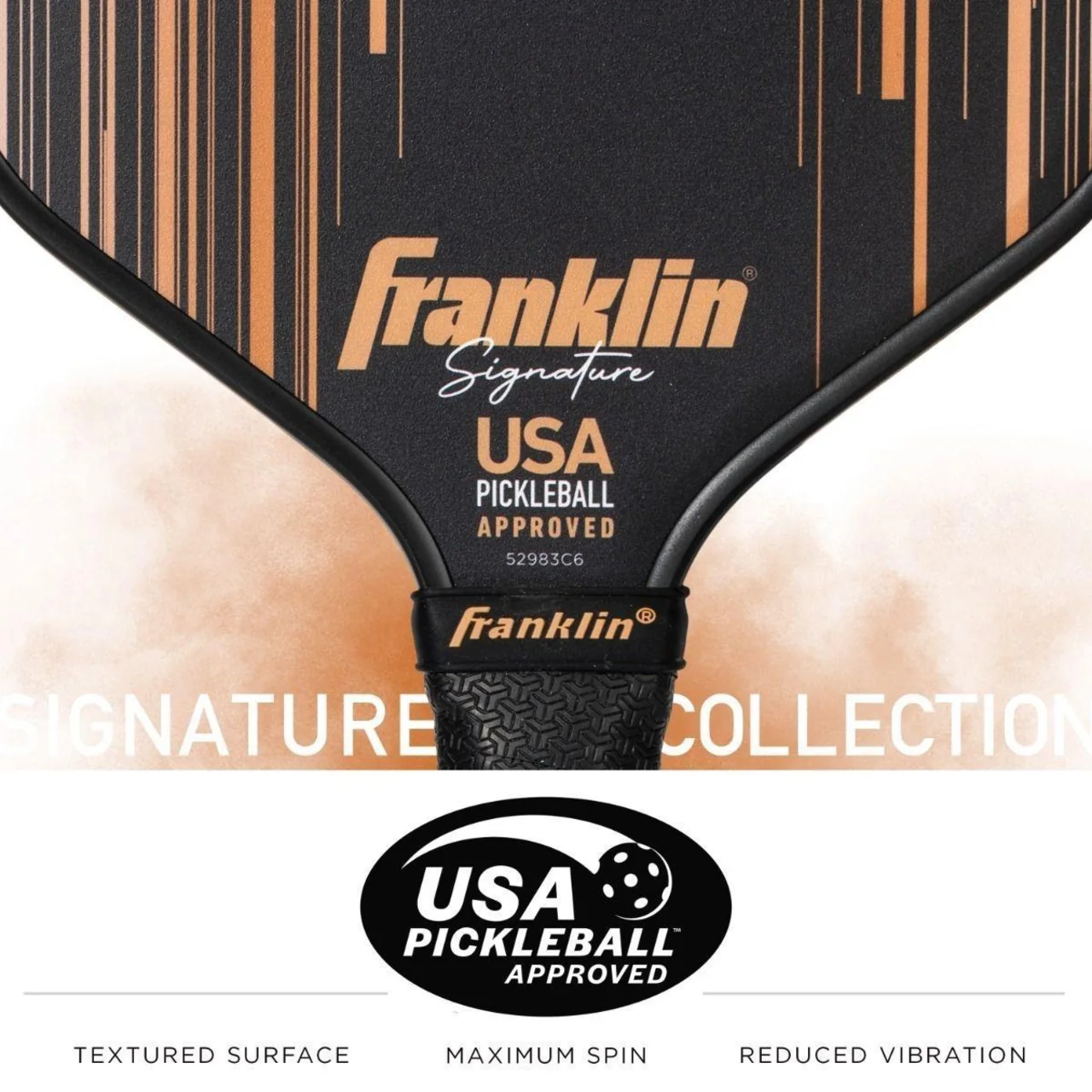 Franklin Signature Series Fiberglass Black/Gold 13mm