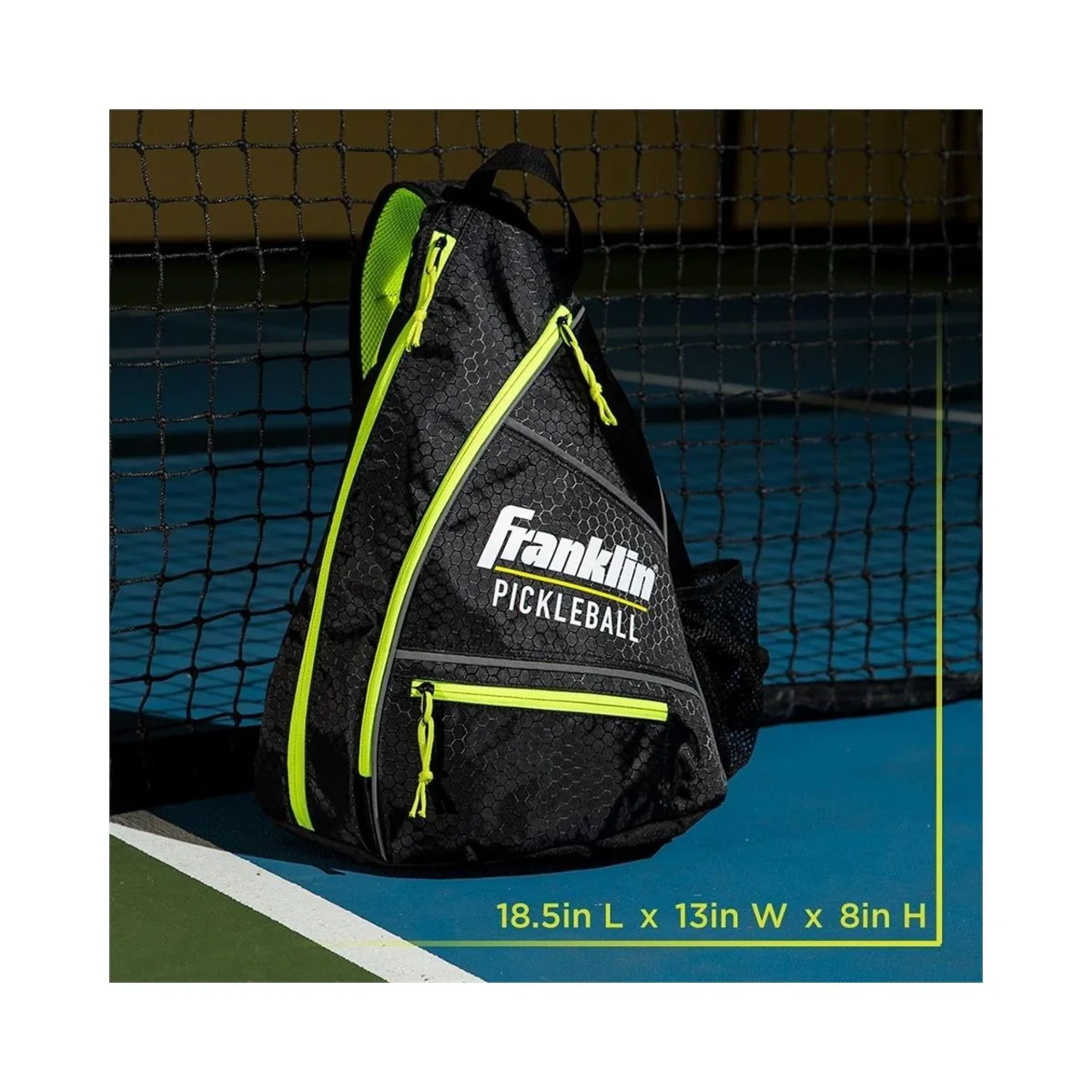 Franklin Sling Bag Black/Green