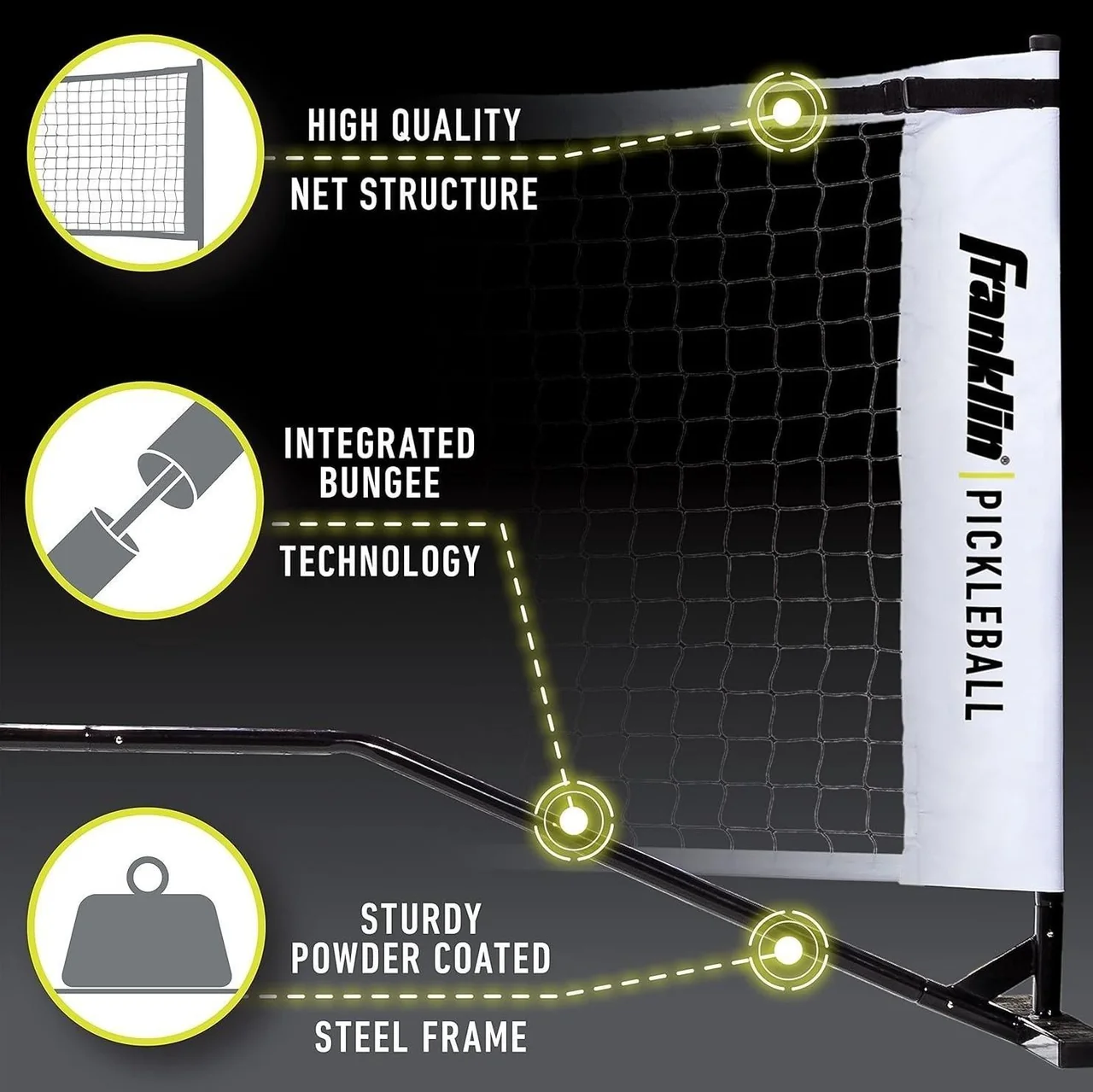 Franklin Official Size Pickleball Net