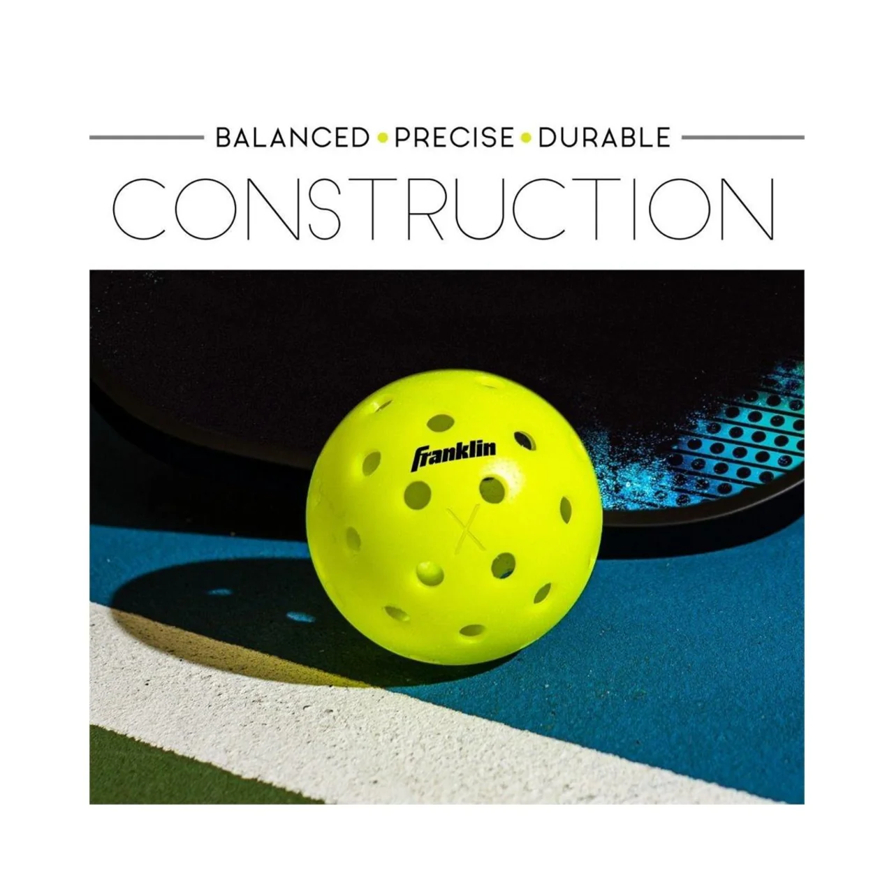 Franklin X-40 Outdoor Pickleball 3-pack 3 rör