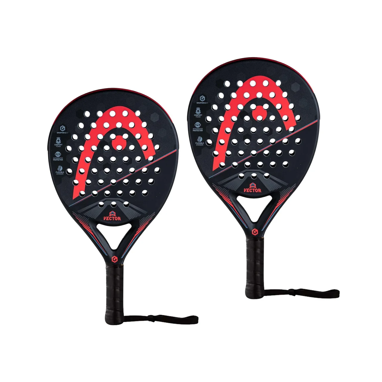 Head Graphene XT Vector 2 för 1, BlackWeek!