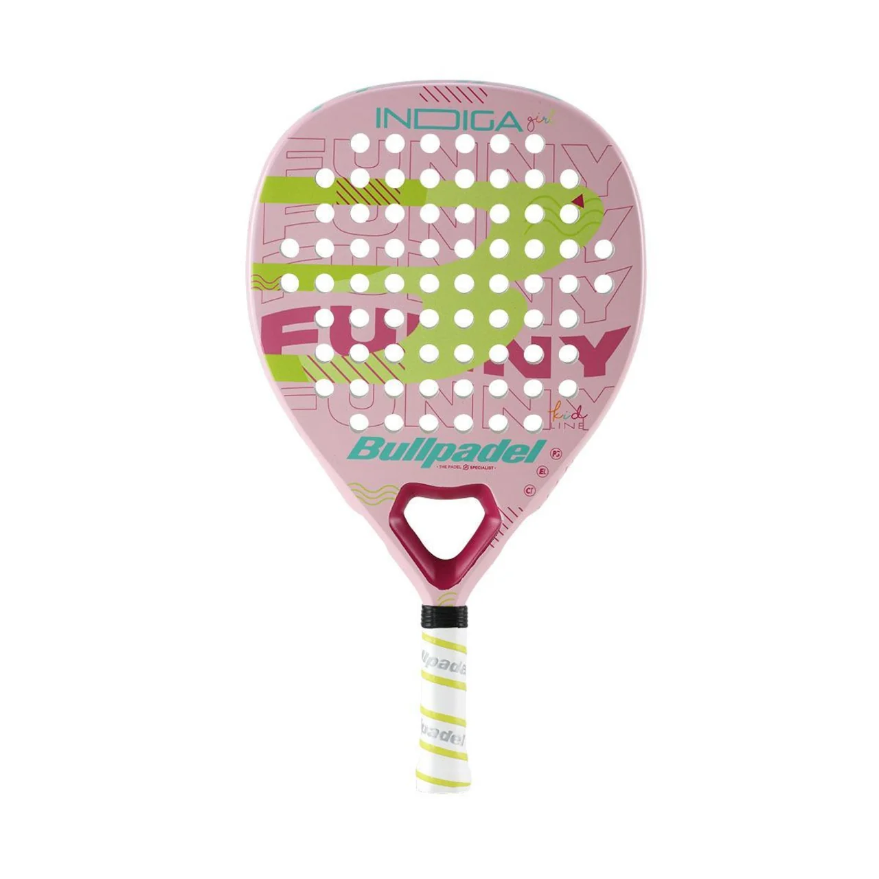 Bullpadel Indiga Girl Kids Kaksi yhden hinnalla