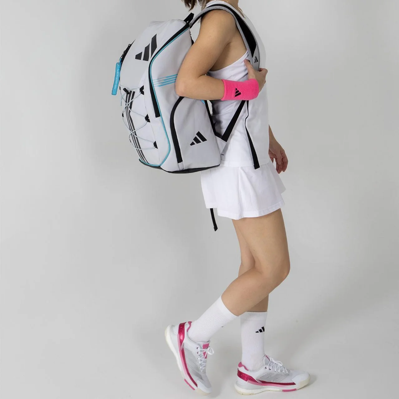 Adidas Pro Tour 3.4 Backpack White